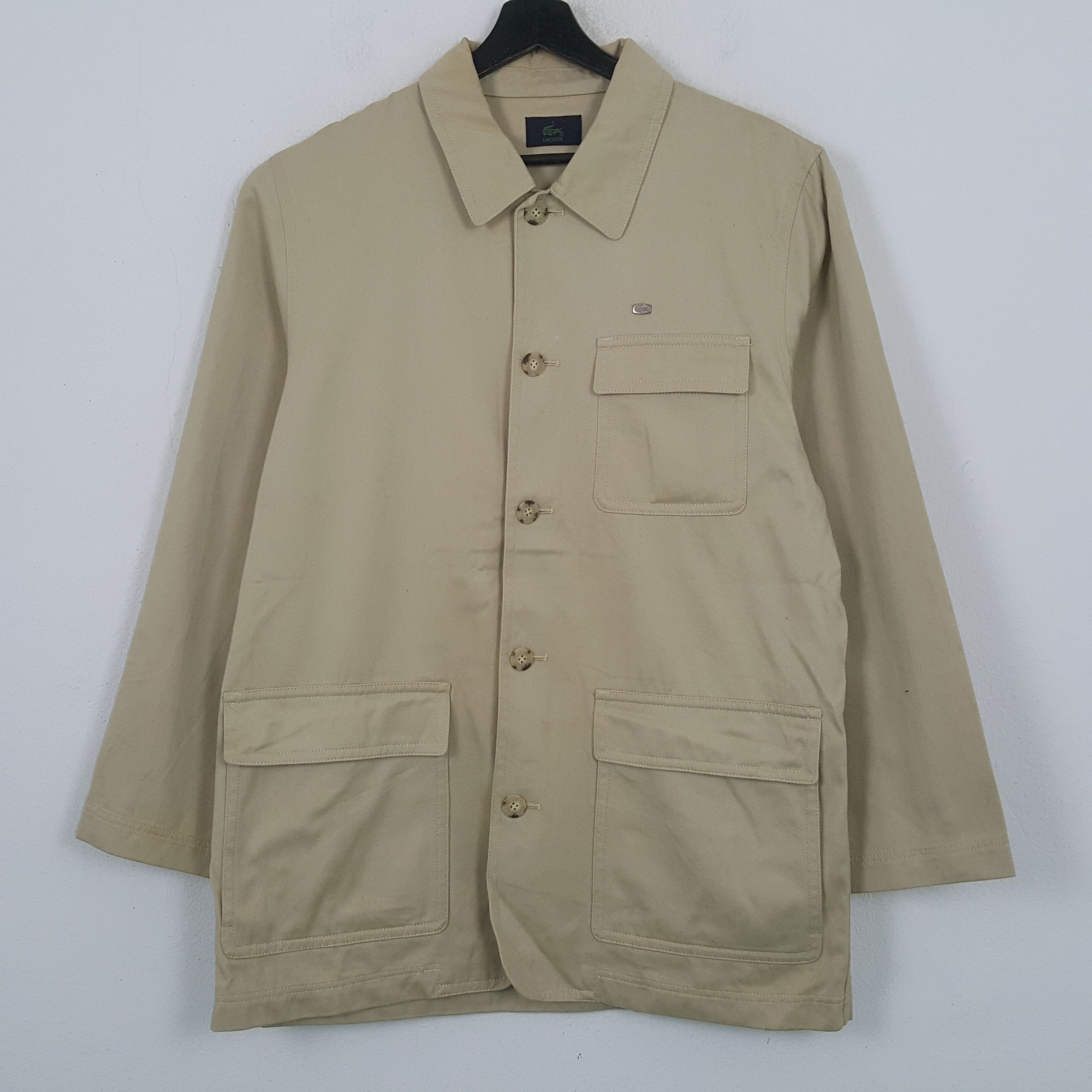 Lacoste Lacoste Fashion Brand Long Jacket RR4 Size US L / EU 52-54 / 3 - 1 Thumbnail