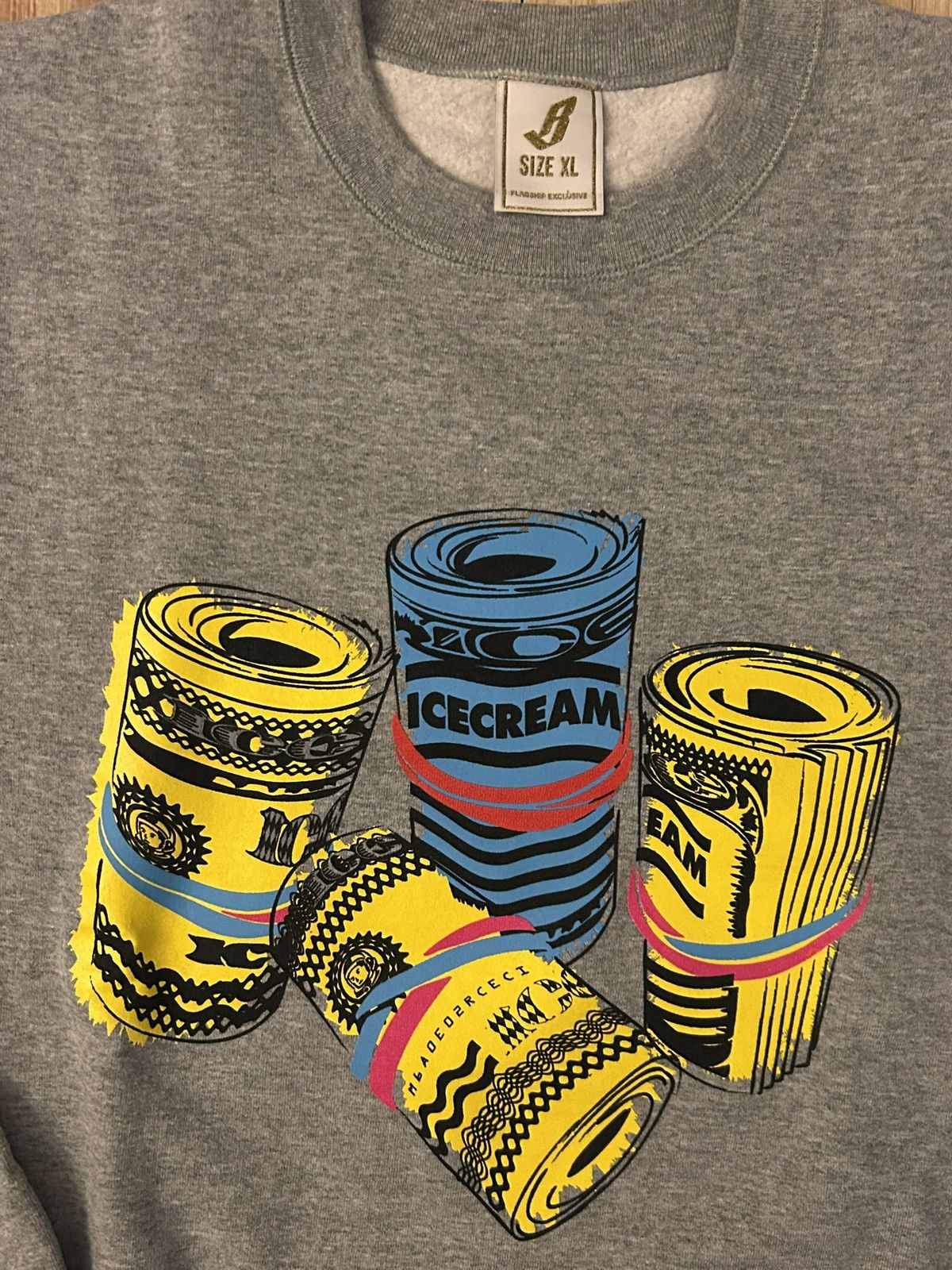 Billionaire Boys Club 2010s BbcIcecream money roll sweater Size US XL / EU 56 / 4 - 2 Thumbnail