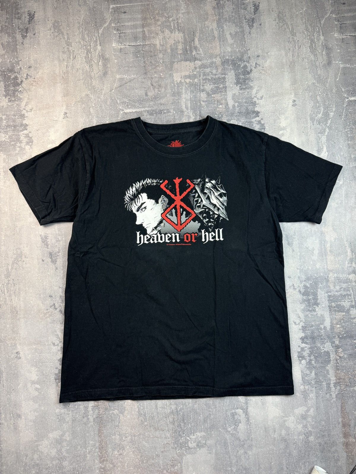 Anime Berserk “Heaven or Hell” Tee – Art of War T-shirt Size US L / EU 52-54 / 3 - 1 Thumbnail