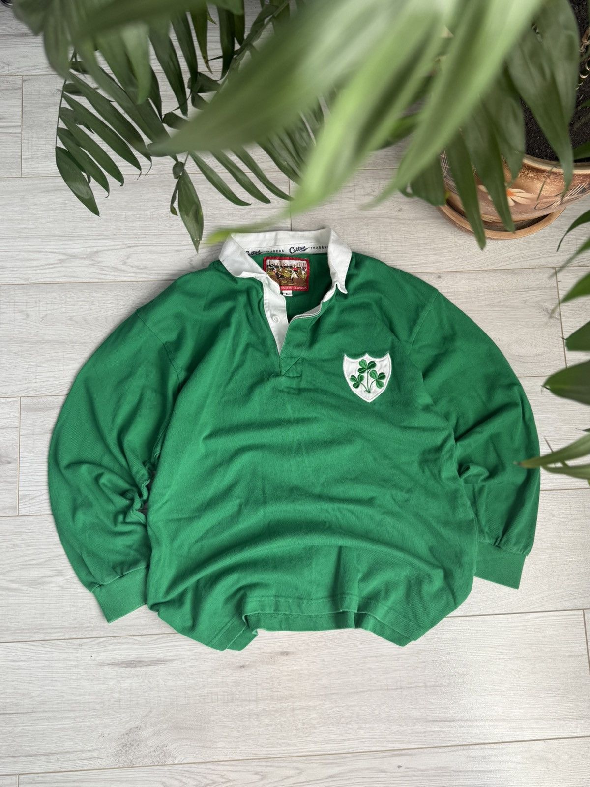 Cotton Traders Vintage Cotton Traders Ireland jersey shirt 90’s Size US L / EU 52-54 / 3 - 1 Thumbnail