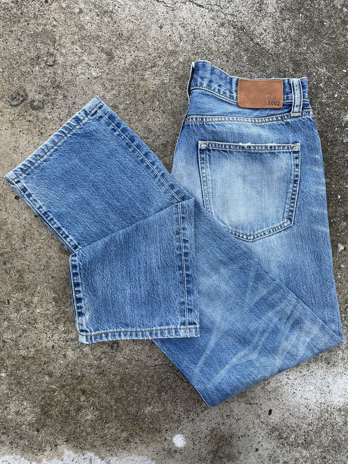 Japanese Brand × Uniqlo 🔥Japanese Brand Uniqlo Distressed Denim W32🔥 Size US 32 / EU 48 - 14 Thumbnail