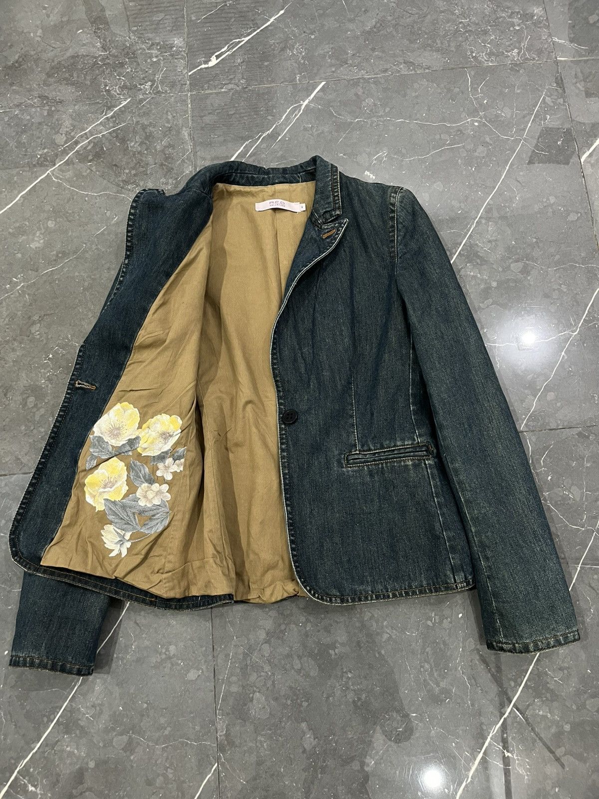 Valentino RED VALENTINO DENIM BLAZER Size M / US 6-8 / IT 42-44 - 2 Thumbnail