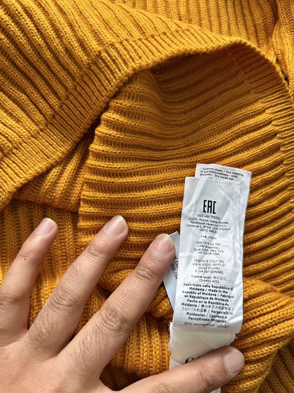 C.P. Company CP COMPANY FULL RIBBED SWEATER Size US L / EU 52-54 / 3 - 15 Thumbnail