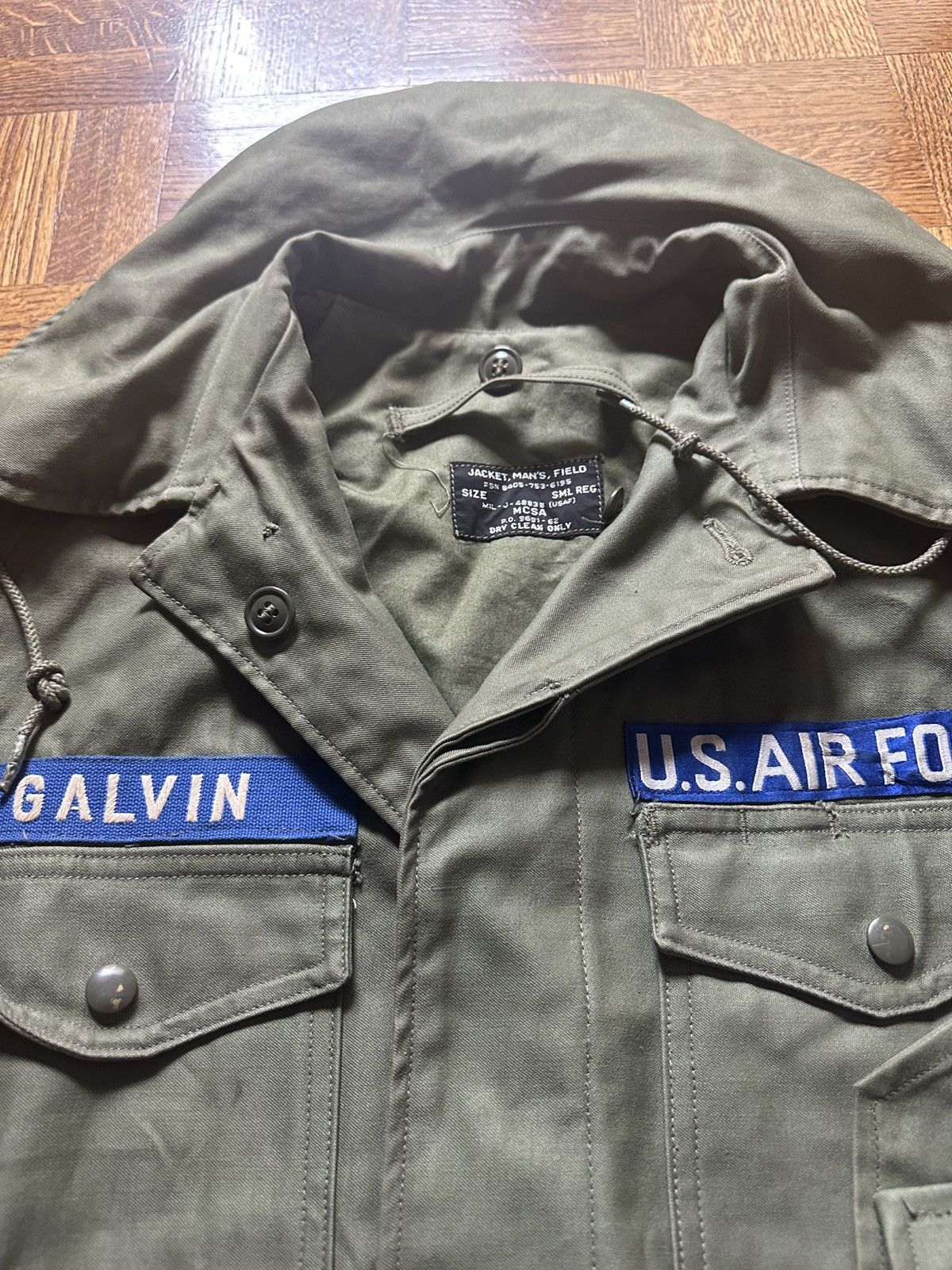 Vintage Vintage 60s US Air Force Field Jacket Size US S / EU 44-46 / 1 - 7 Thumbnail