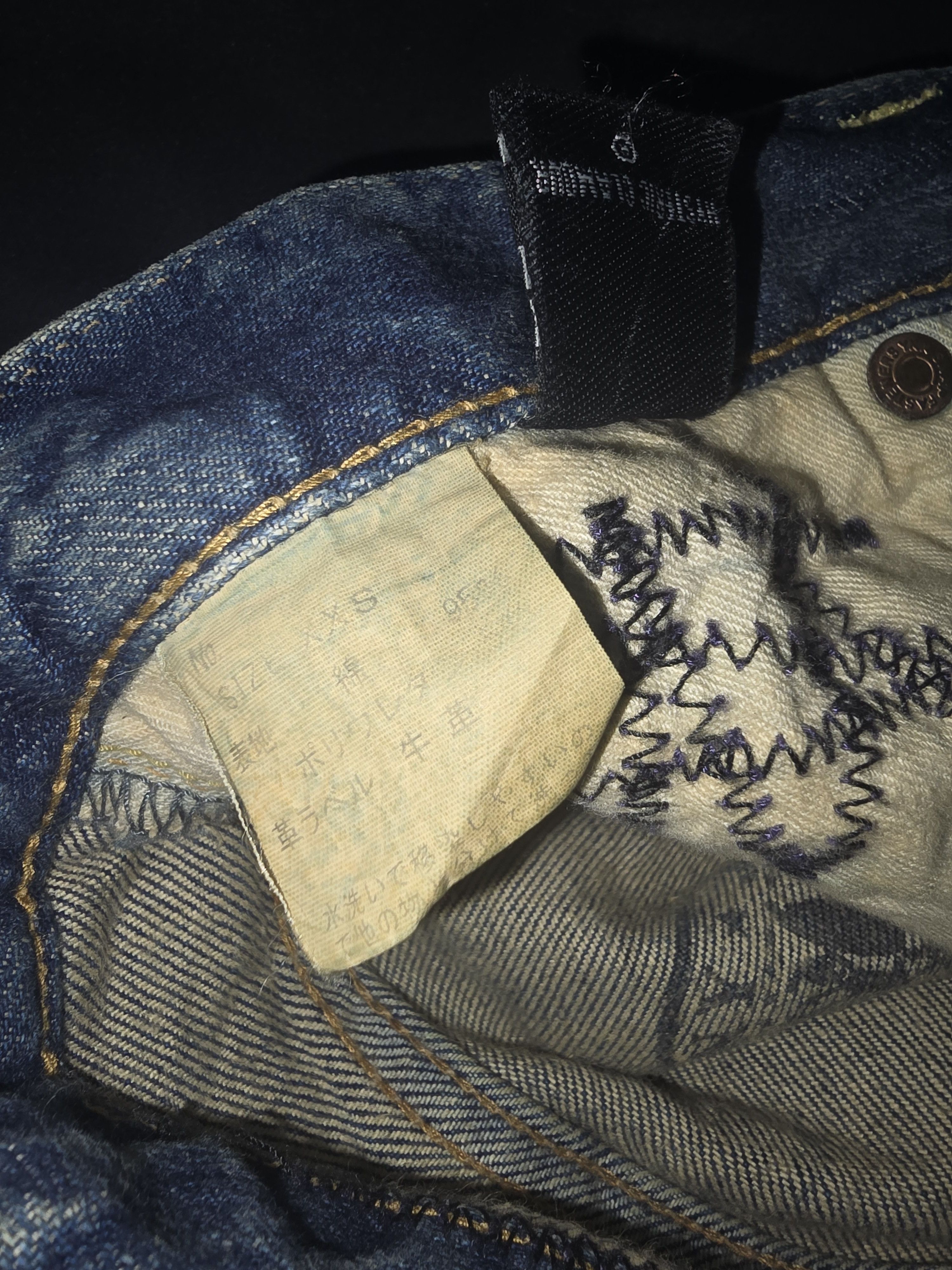 Hysteric Glamour Hysteric Glamour X Ramones Studded Lyric Jeans Size 27" / US 4 / IT 40 - 8 Thumbnail