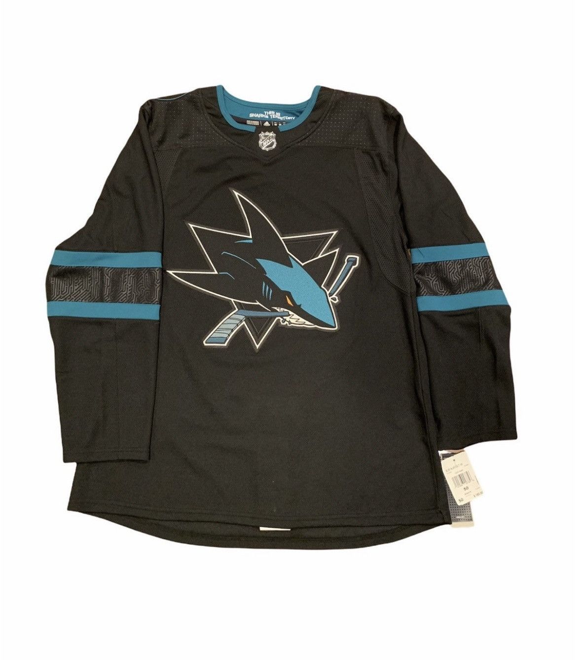 Adidas Adidas Sharks hockey jersey Size US L / EU 52-54 / 3 - 1 Thumbnail