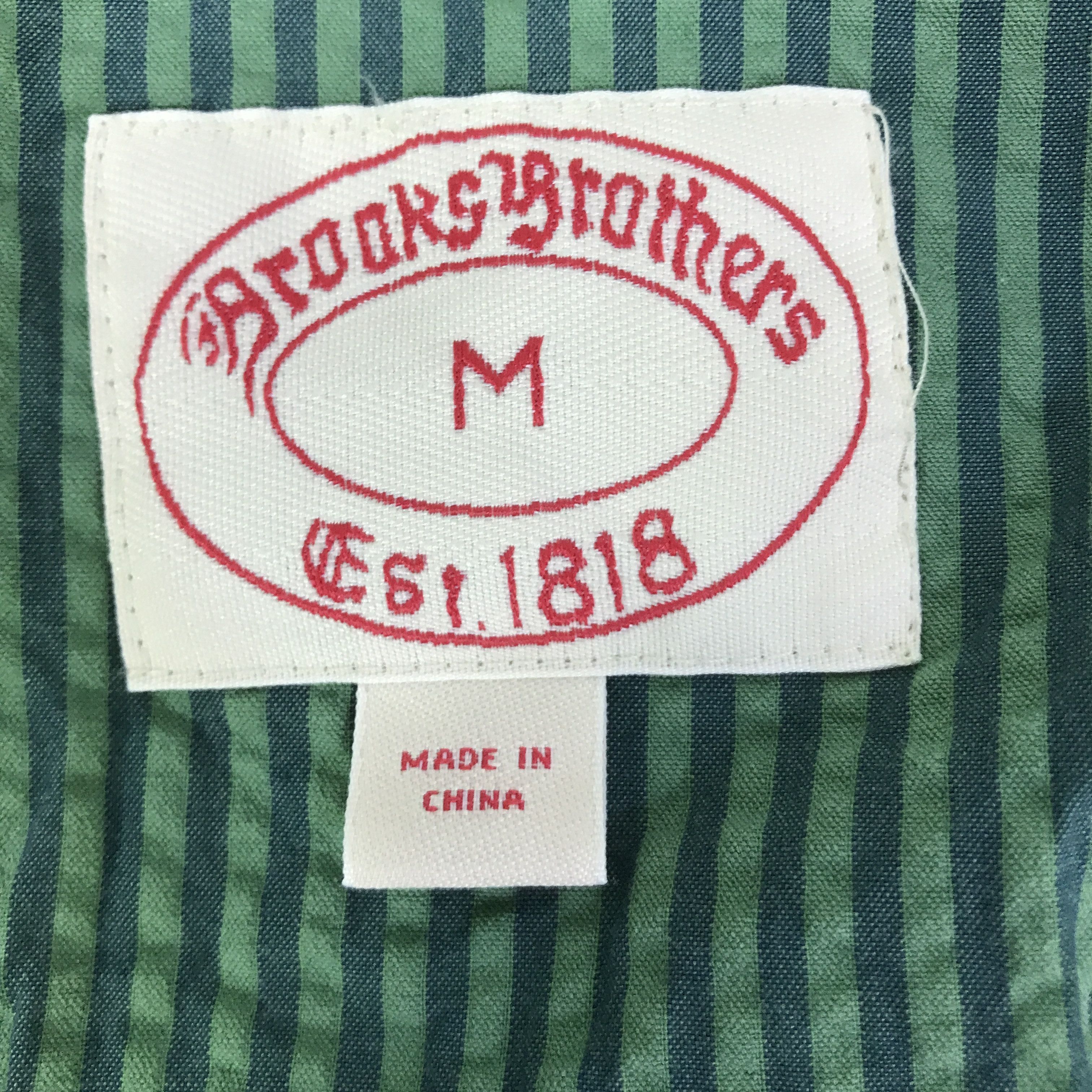 Brooks Brothers brooks brothers green jacket K119B7 Size US M / EU 48-50 / 2 - 9 Thumbnail