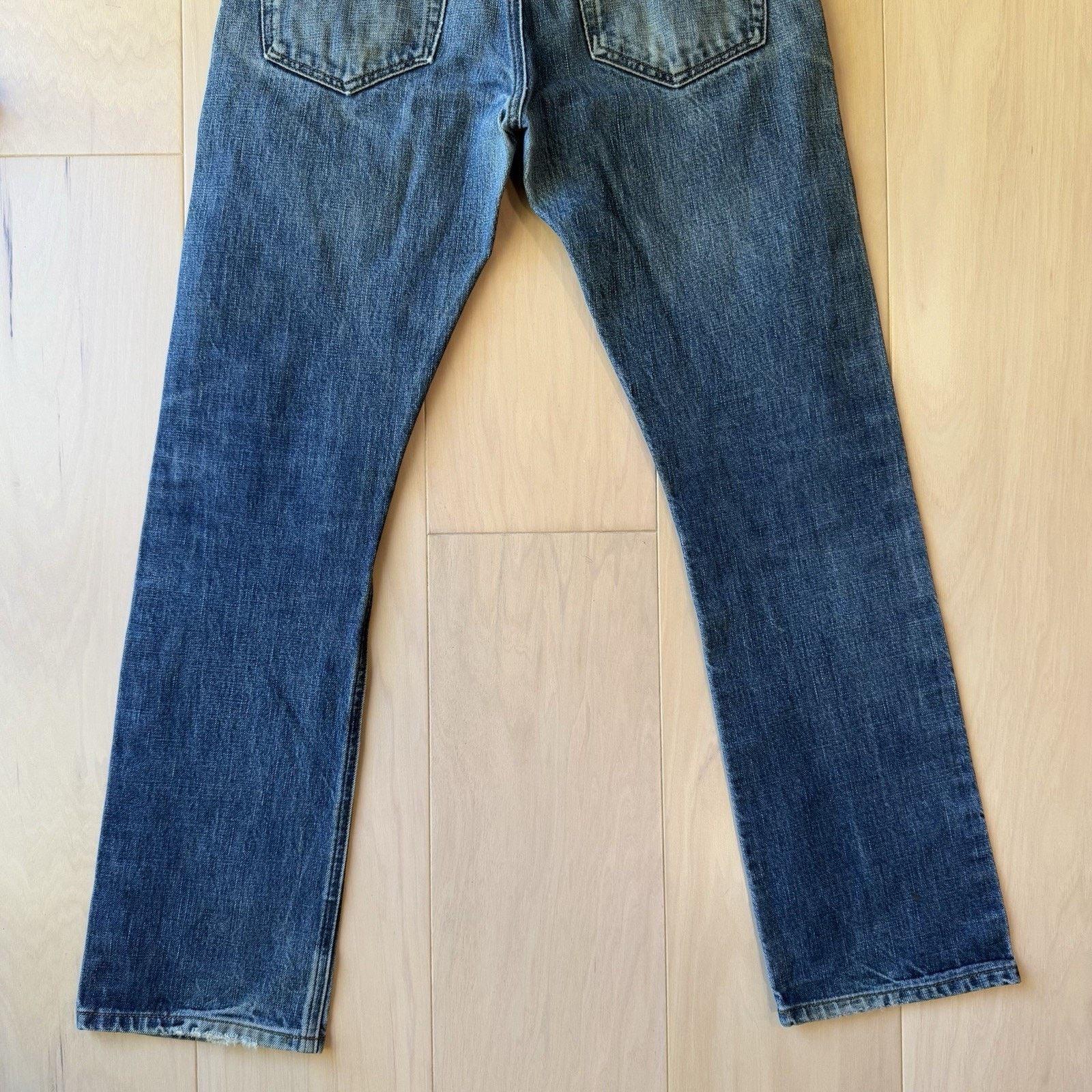 Todd Shelton Todd Shelton Selvedge Jeans 30 Blue Heavy Denim Slim Straigh Size US 30 / EU 46 - 8 Thumbnail