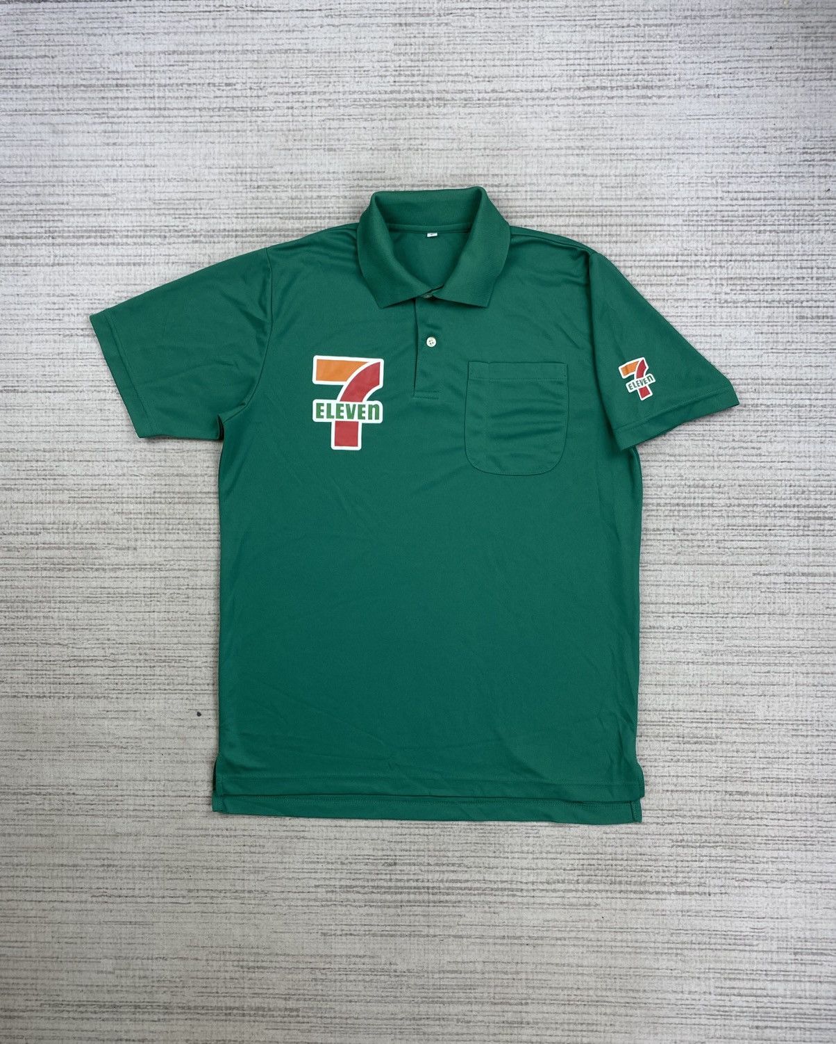 Japanese Brand × Vintage Vintage 7 Eleven Shortsleeve Polos Shirt Size US M / EU 48-50 / 2 - 5 Thumbnail