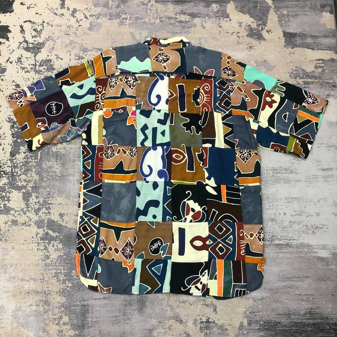 The Territory Ahead T475 THE TERRITORY AHEAD PATCHWORK POP ART SHIRTS Size US XL / EU 56 / 4 - 2 Thumbnail