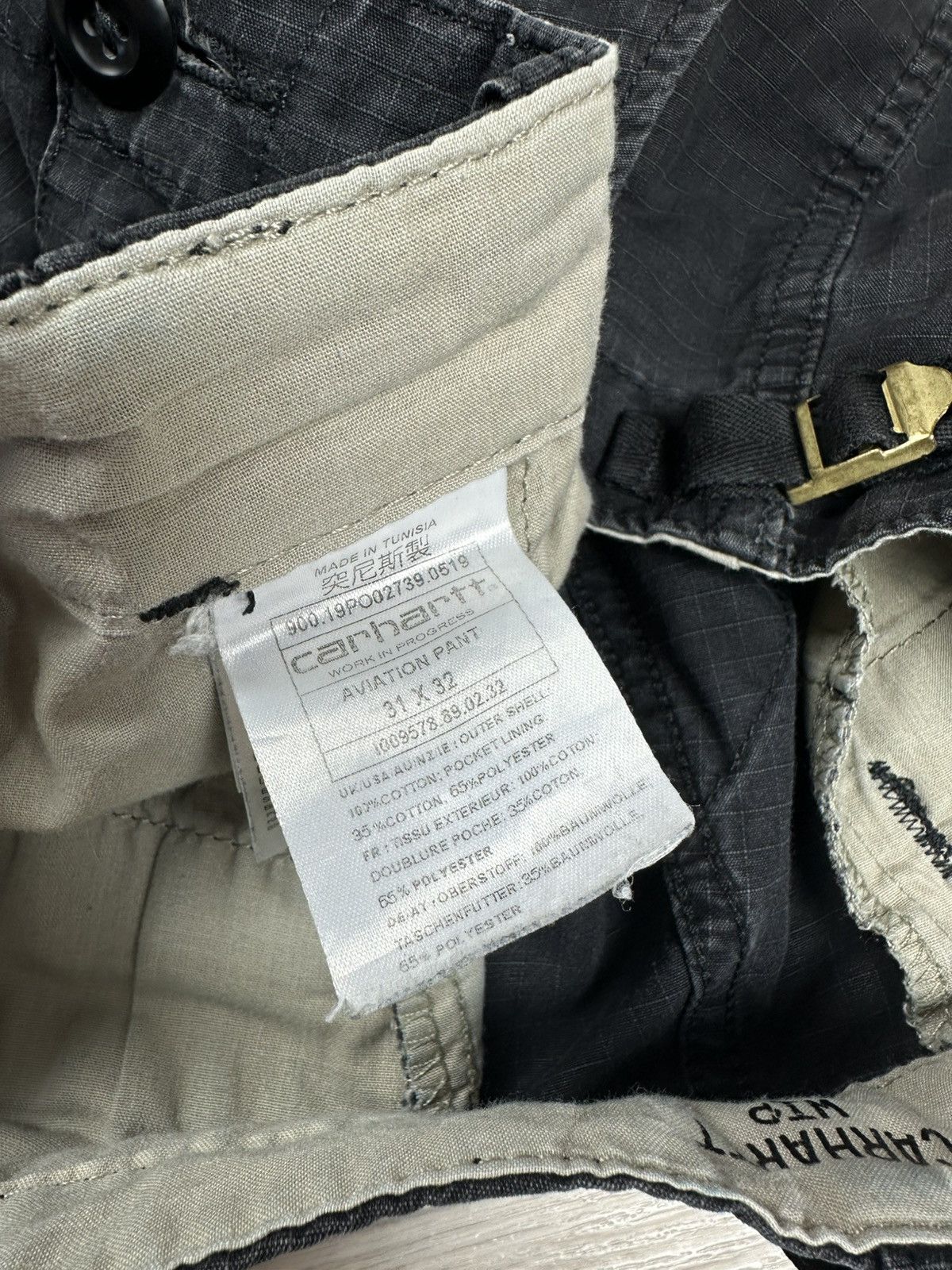 Carhartt Carhartt Aviation Pants Cargo Double Knee Gorpcore Baggy Y2K Size US 31 - 8 Thumbnail