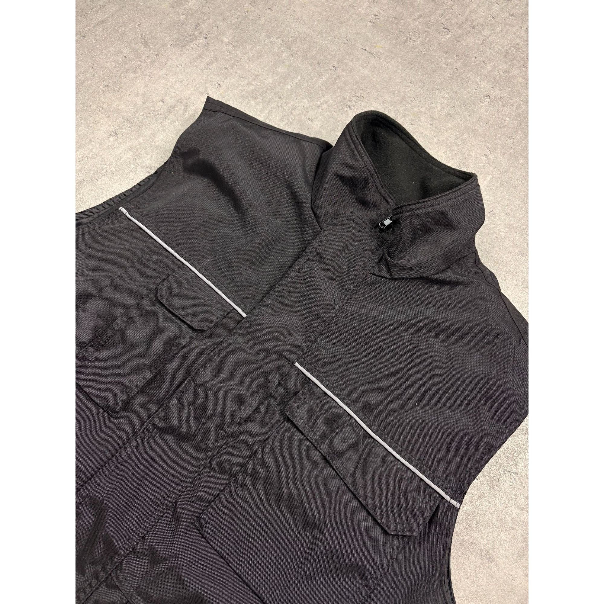 1620 Workwear Engelbert Strauss Black Large Utility Vest With Reflective T Size US L / EU 52-54 / 3 - 4 Thumbnail