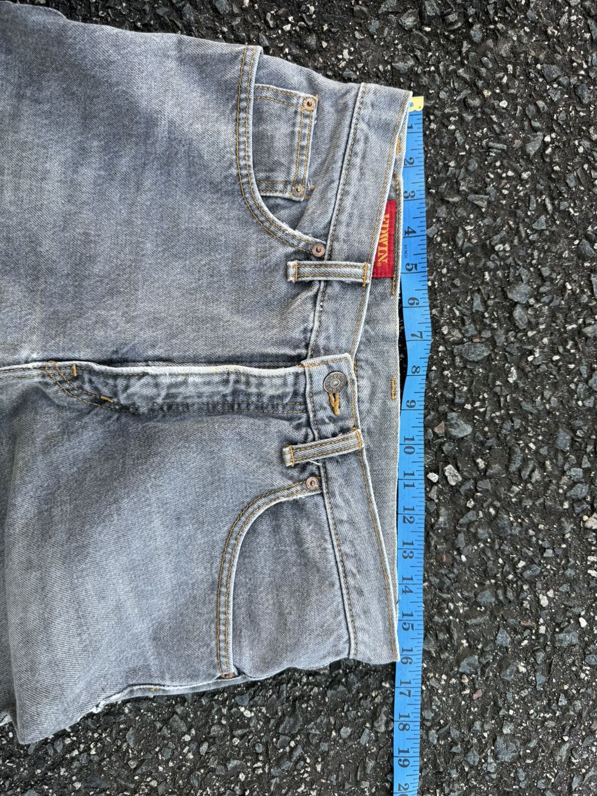 Edwin VINTAGE EDWIN USA FADED BLACK JEAN DENIM PANTS Size US 32 / EU 48 - 7 Thumbnail