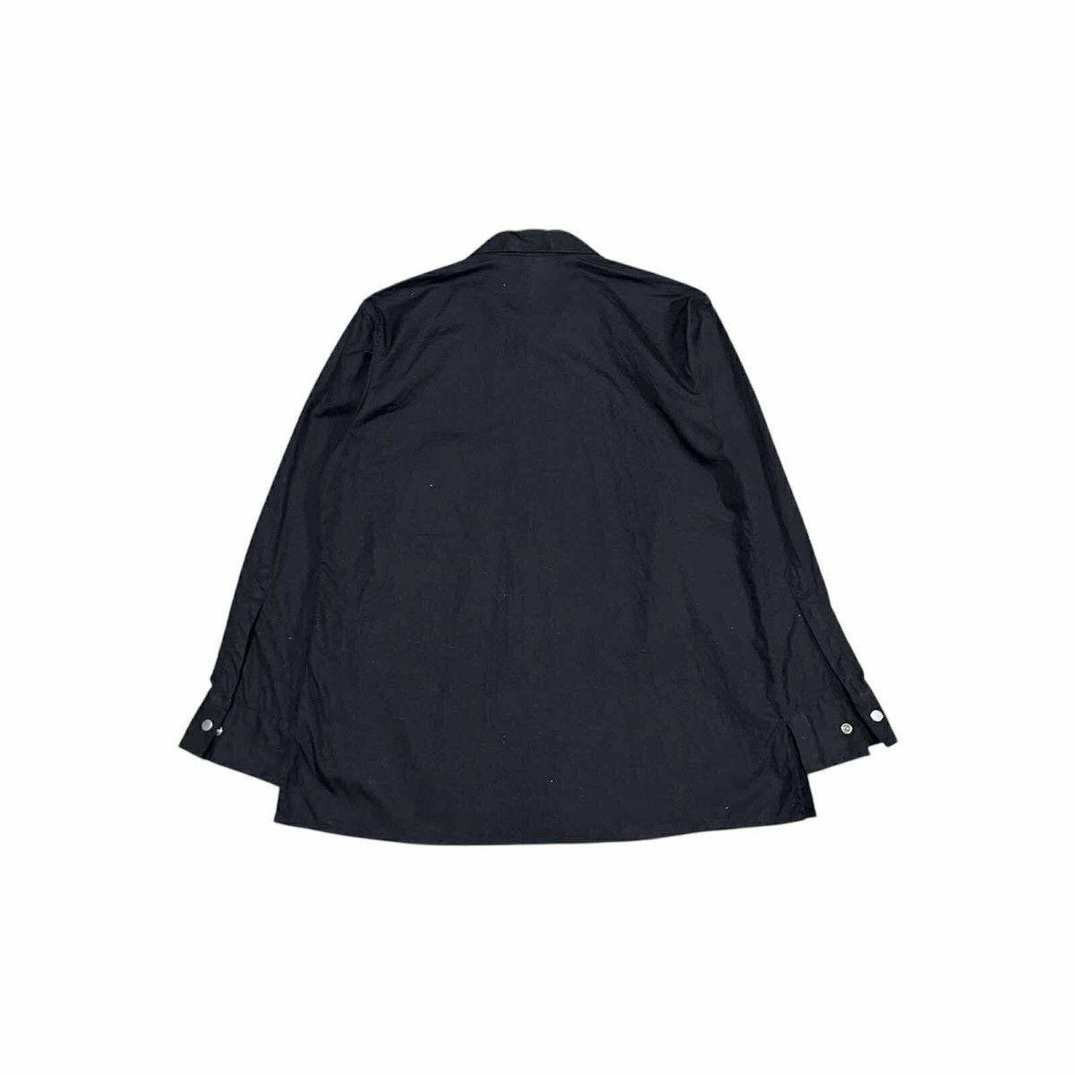 agnes b. 🔥Vintage Agnes B Black Zip Up Shirt Gothic Size US L / EU 52-54 / 3 - 12 Thumbnail
