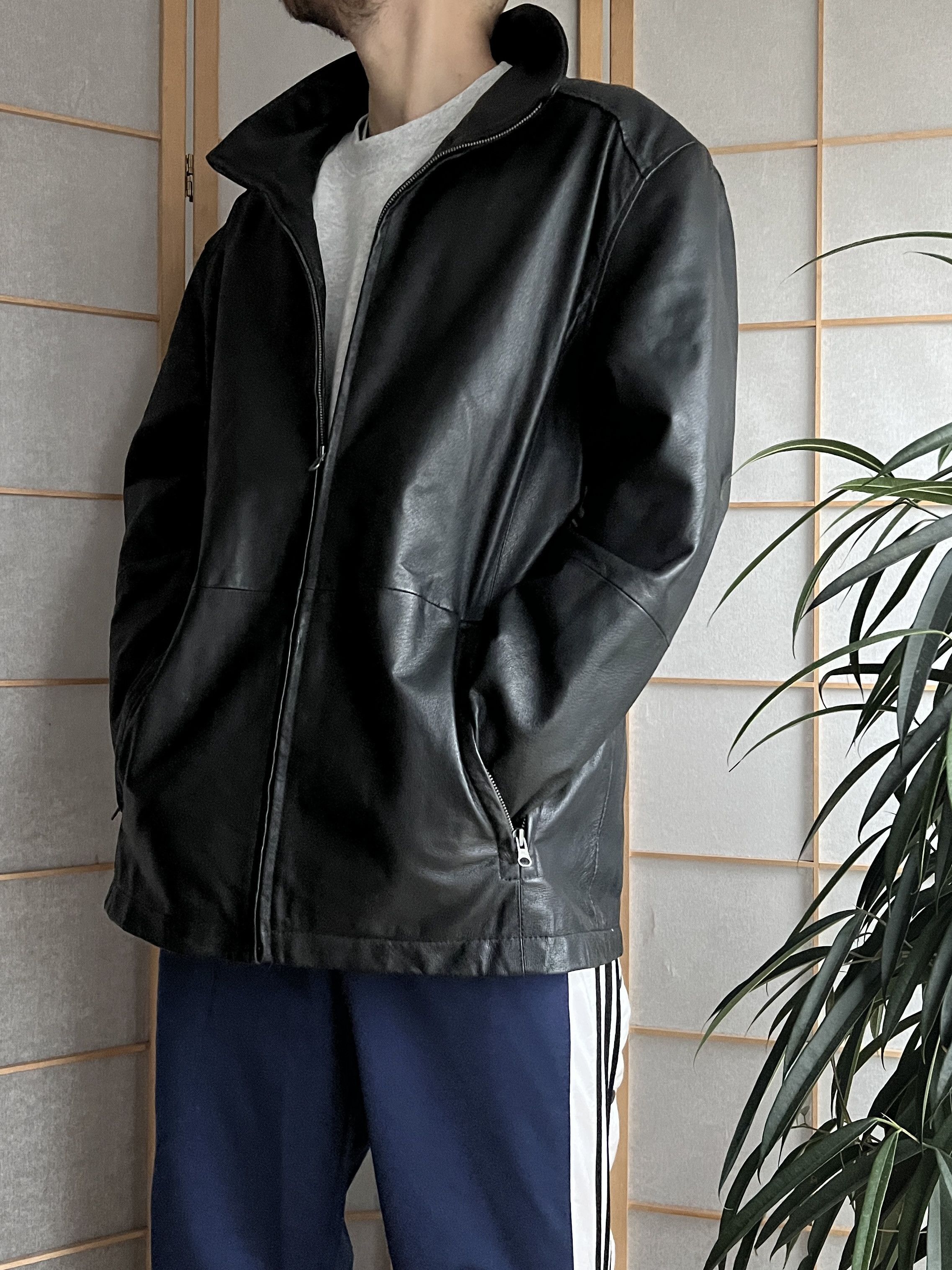 Hysteric Glamour VTG 1990s soft leather jacket coat opium japanese baggy boxy Size US XL / EU 56 / 4 - 7 Thumbnail