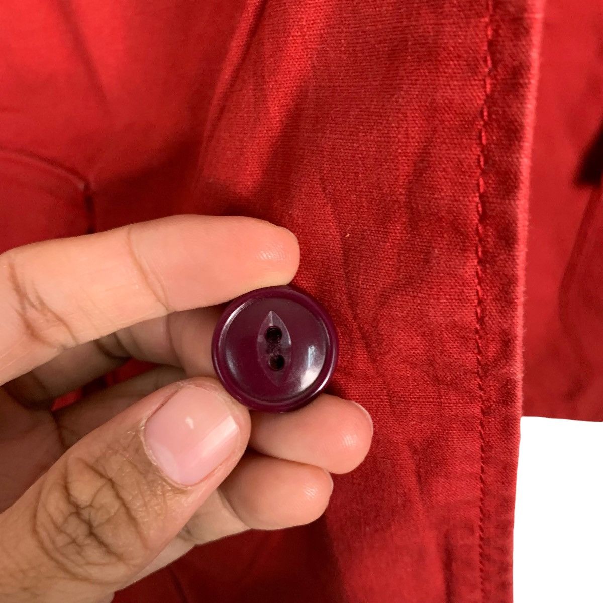 Vintage 90s Vintage HIGH QUALITY FABRIC Hooded Jacket #2680-C120 Size US M / EU 48-50 / 2 - 15 Thumbnail