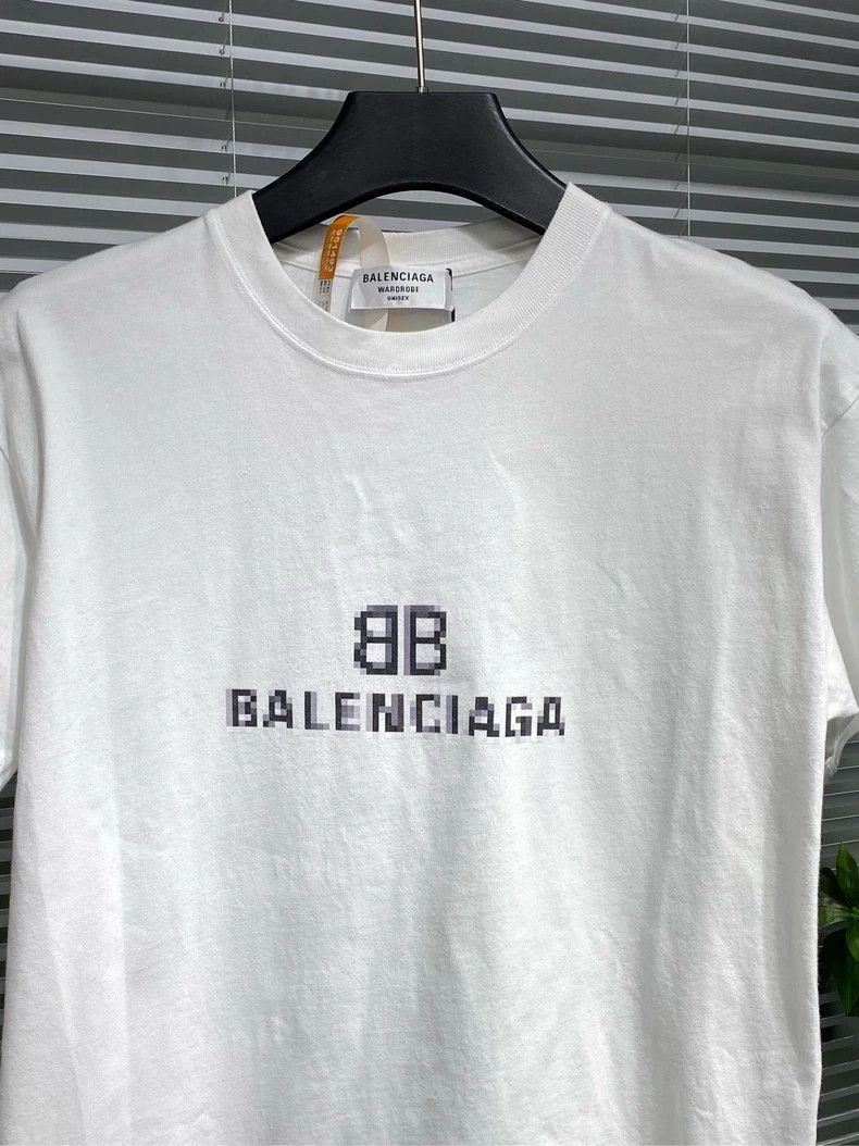 Balenciaga Balenciaga Mosaic BB monogram printed logo short sleeves 25 Size US XS / EU 42 / 0 - 3 Thumbnail