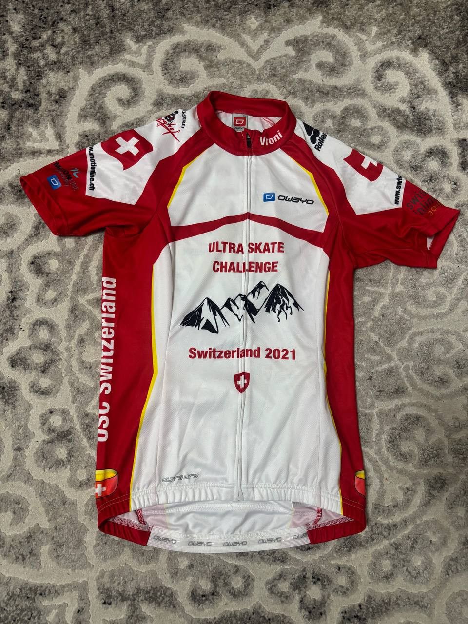 Vintage Rare Ultra Skate Challenge Switzerland 2021 Event Jersey Size US L / EU 52-54 / 3 - 3 Thumbnail