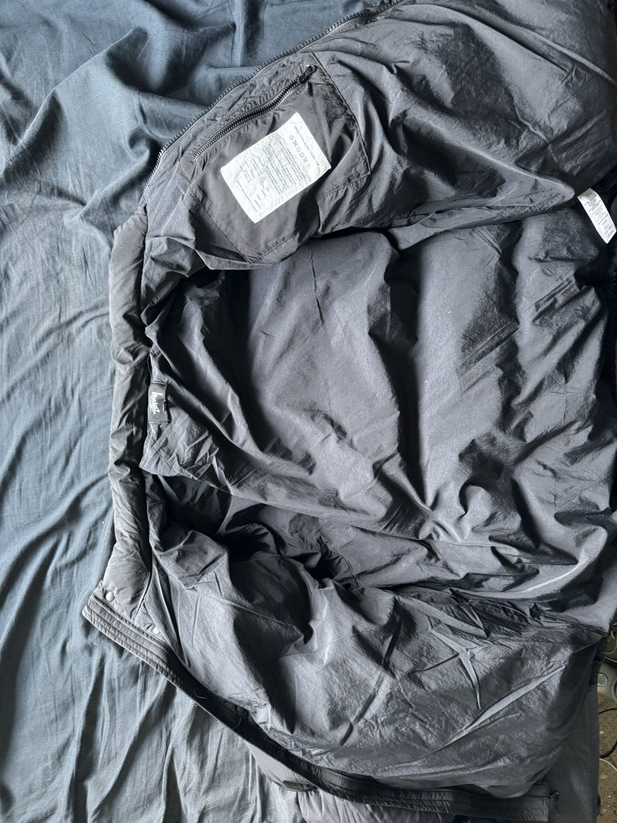 Stussy Black stussy ripstop down puffer Size US L / EU 52-54 / 3 - 1 Thumbnail