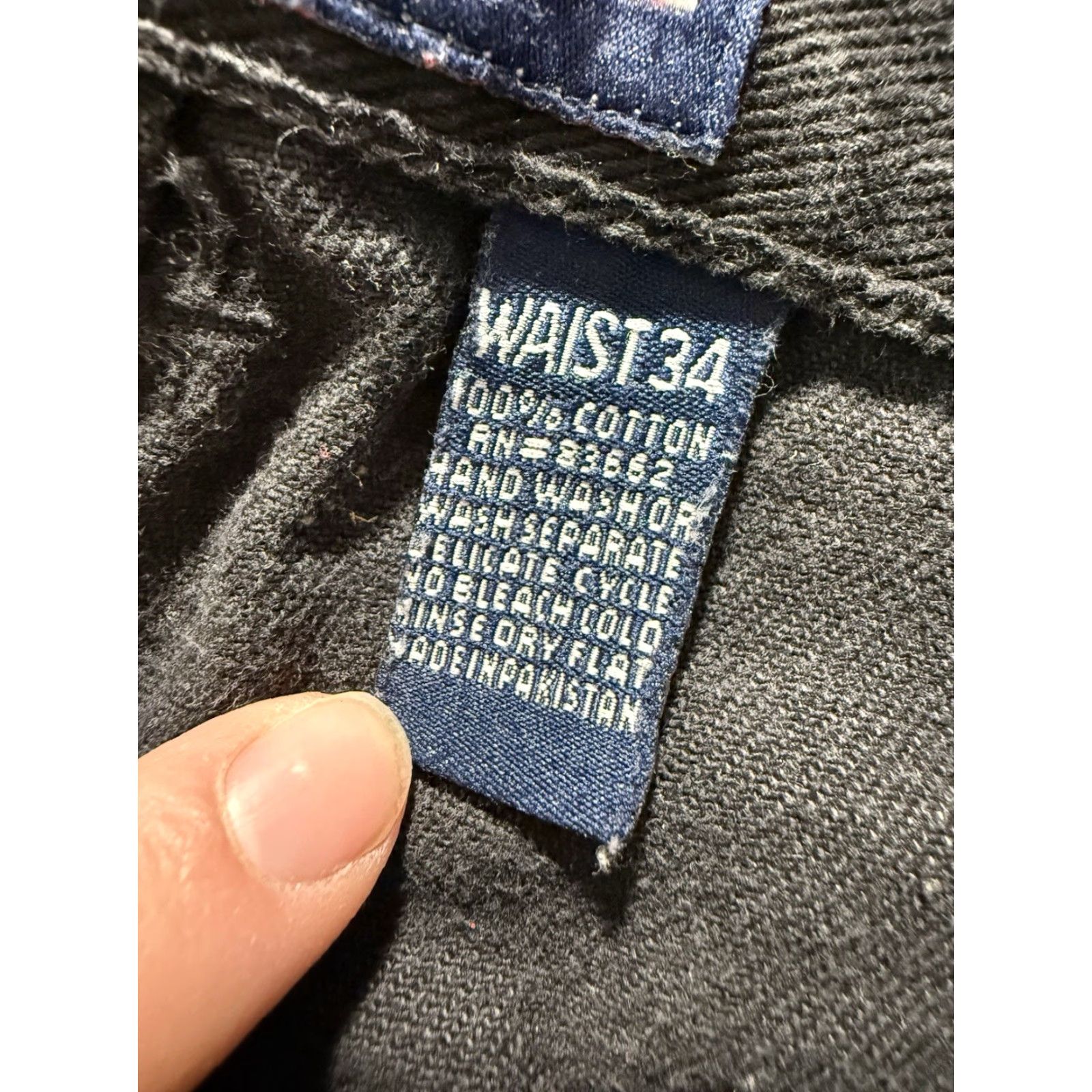 Denime VINTAGE Perruzo Sport Men Jorts Shorts 34 Black Denim Carpenter Baggy Grunge Skater Y2K Mens Size US 34 / EU 50 - 3 Thumbnail