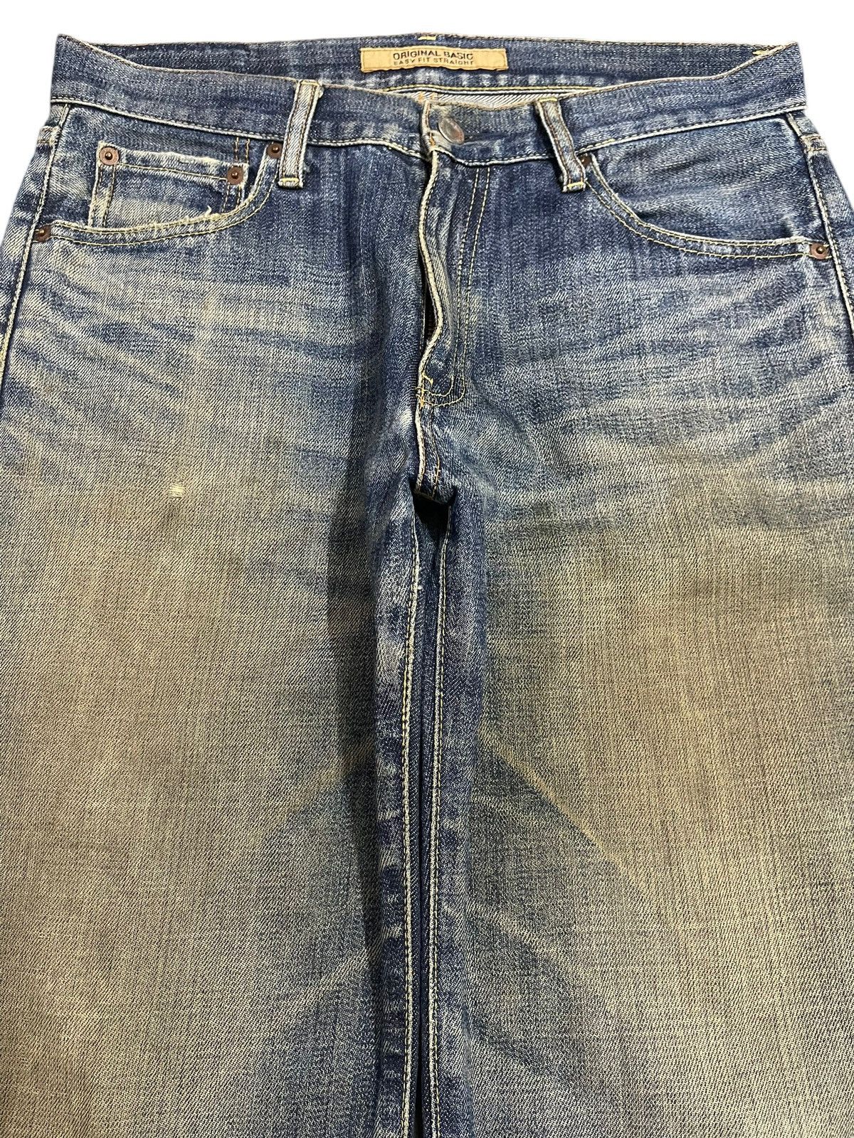 Uniqlo Vintage Japanese Uniqlo Mud Wash Style Baggy Jeans Size US 31 - 3 Thumbnail