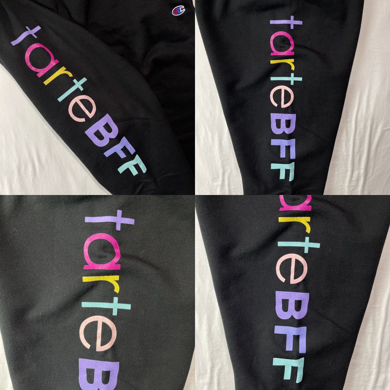 Champion Champion Sweatpants Womens Large Reverse Weave Trate BFF Cosmetics Sweats Black Size 36" / US 14 / IT 50 - 8 Thumbnail