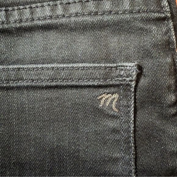 Madewell Madewell Slim Wide Leg Crop Relaxed Black Jeans Sz 28 Size 28" / US 6 / IT 42 - 9 Thumbnail