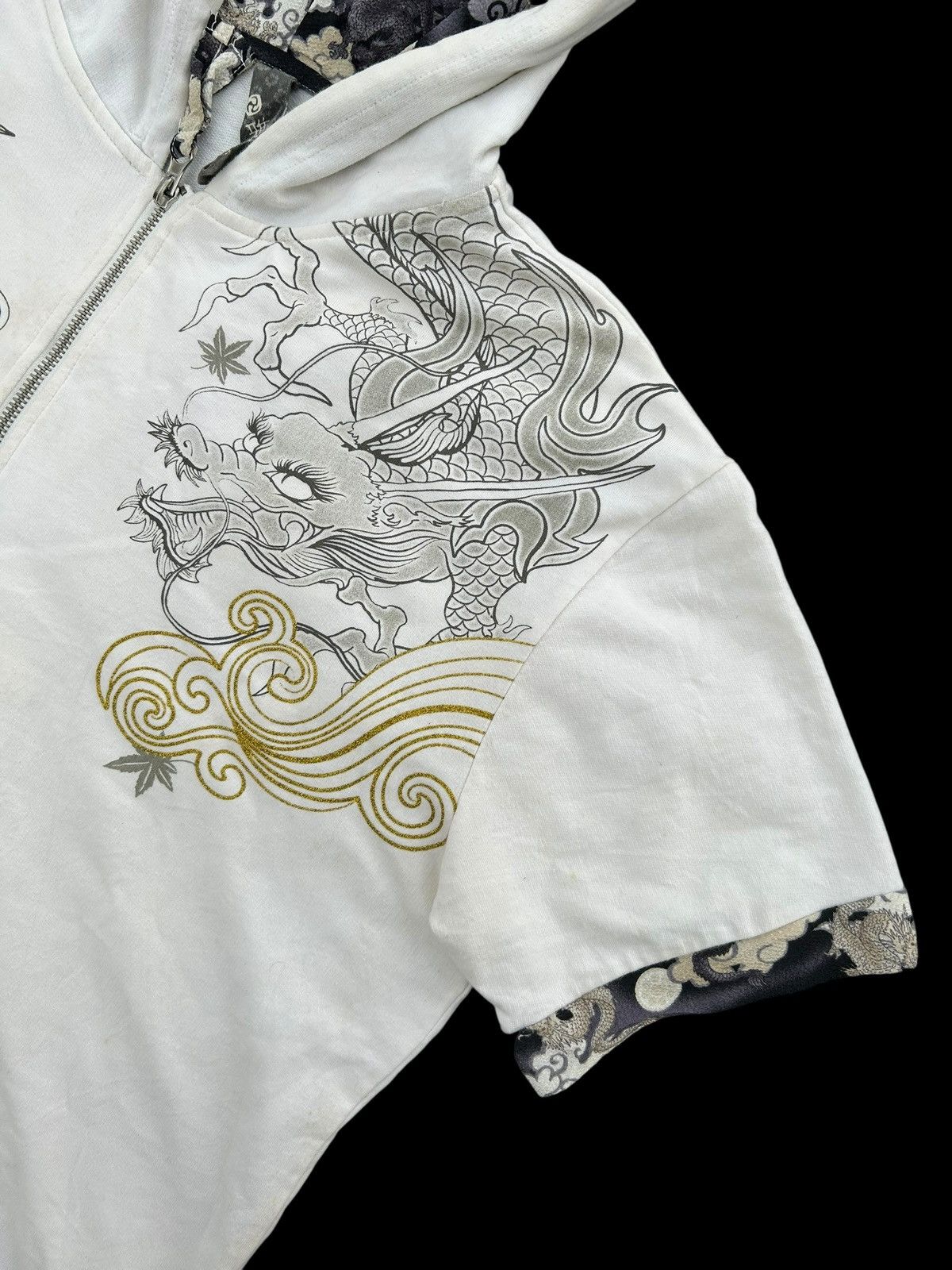 Kapital Karakuri Tamashii inspired Japanes Tradisional Dragon Hoodie Size US L / EU 52-54 / 3 - 12 Thumbnail