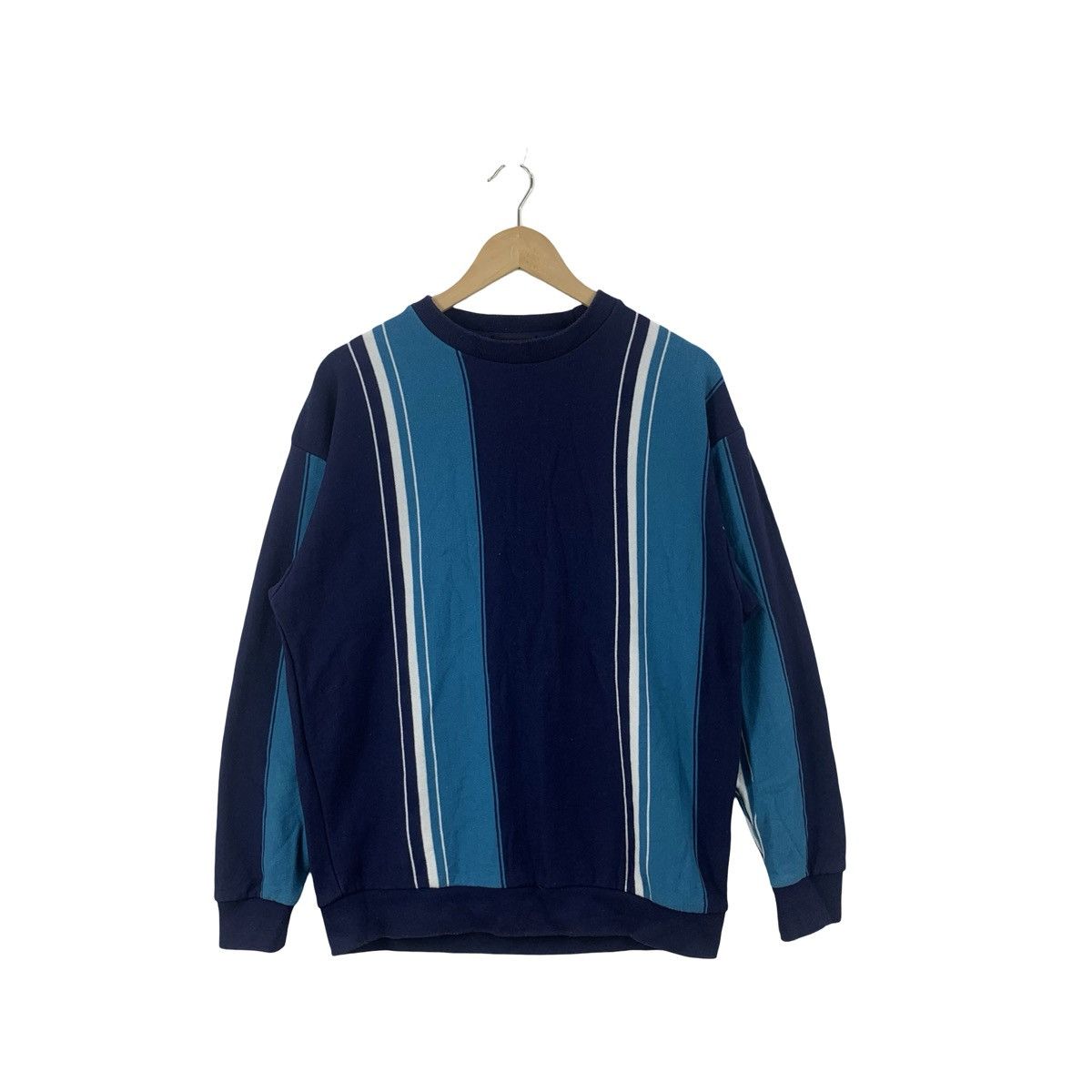 Vintage Vintage NIKO AND … Striped Crewneck Sweatshirt Pullover Size US L / EU 52-54 / 3 - 1 Thumbnail