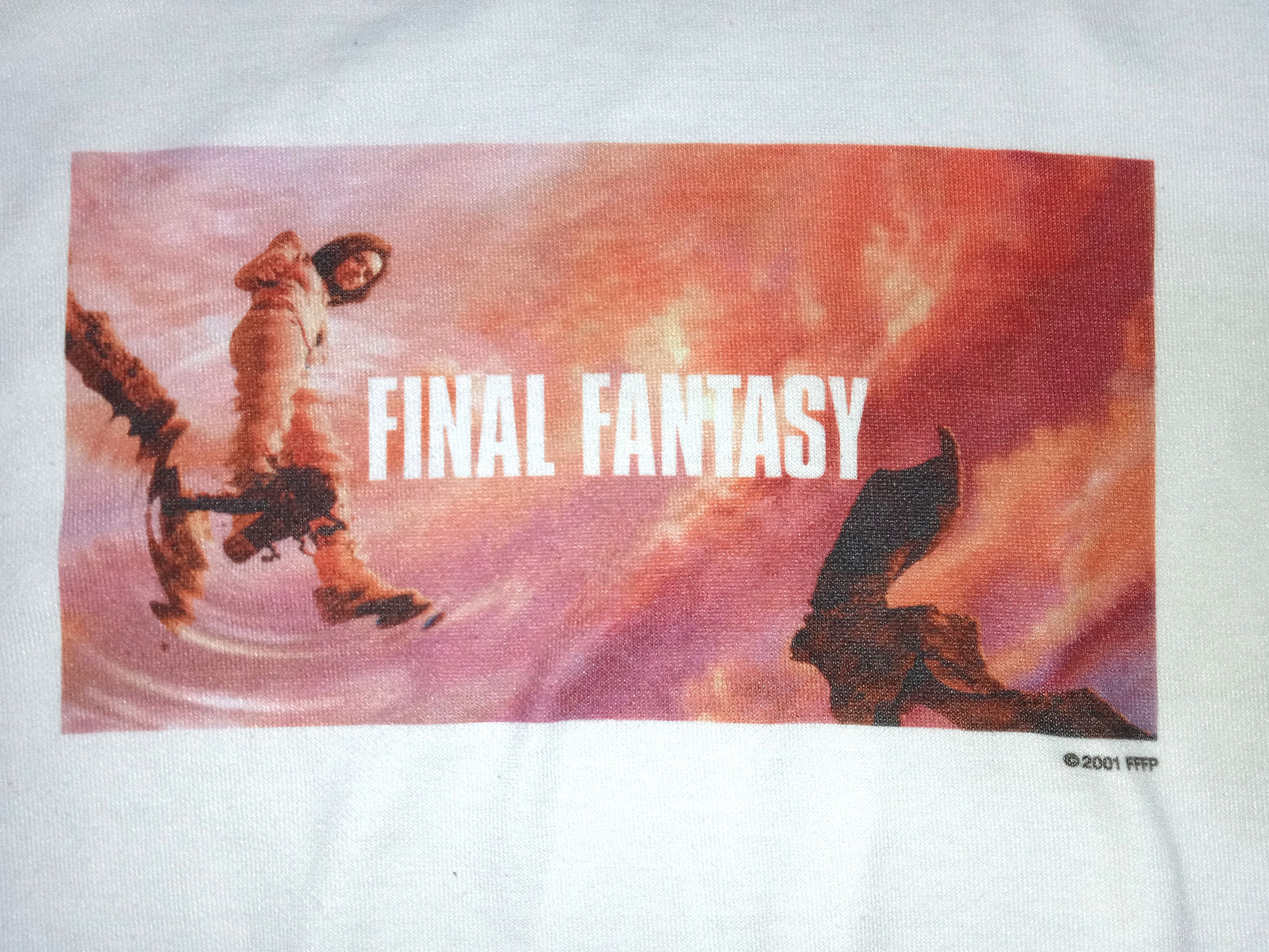 Vintage Rare ‼️Vintage 2000s Final Fantasy 2001 T-Shirt Playstation Size US M / EU 48-50 / 2 - 2 Thumbnail