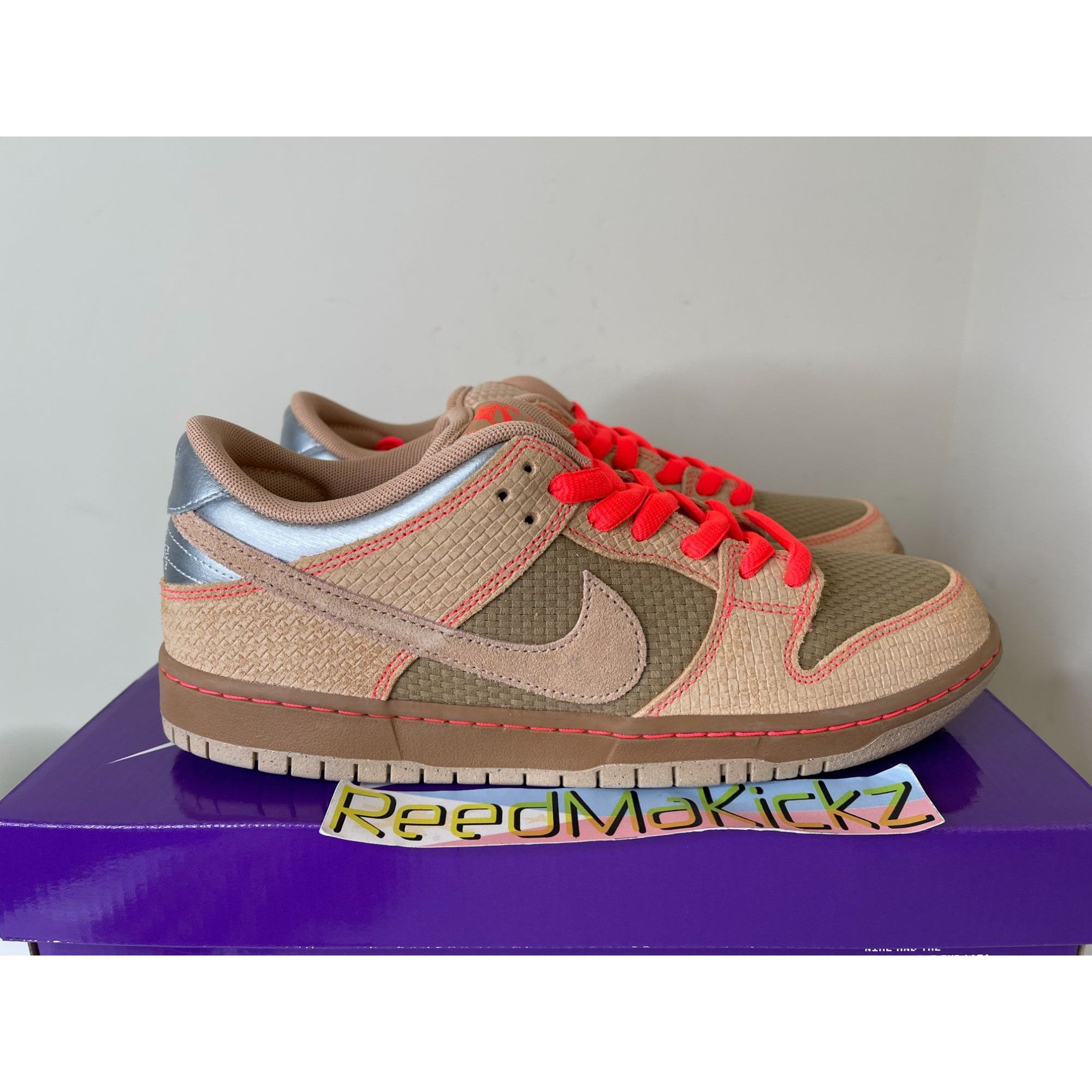 Nike Nike SB Dunk Low Pro Som Tum Canvas Mens 11us Size US 11 / EU 44 - 2 Thumbnail