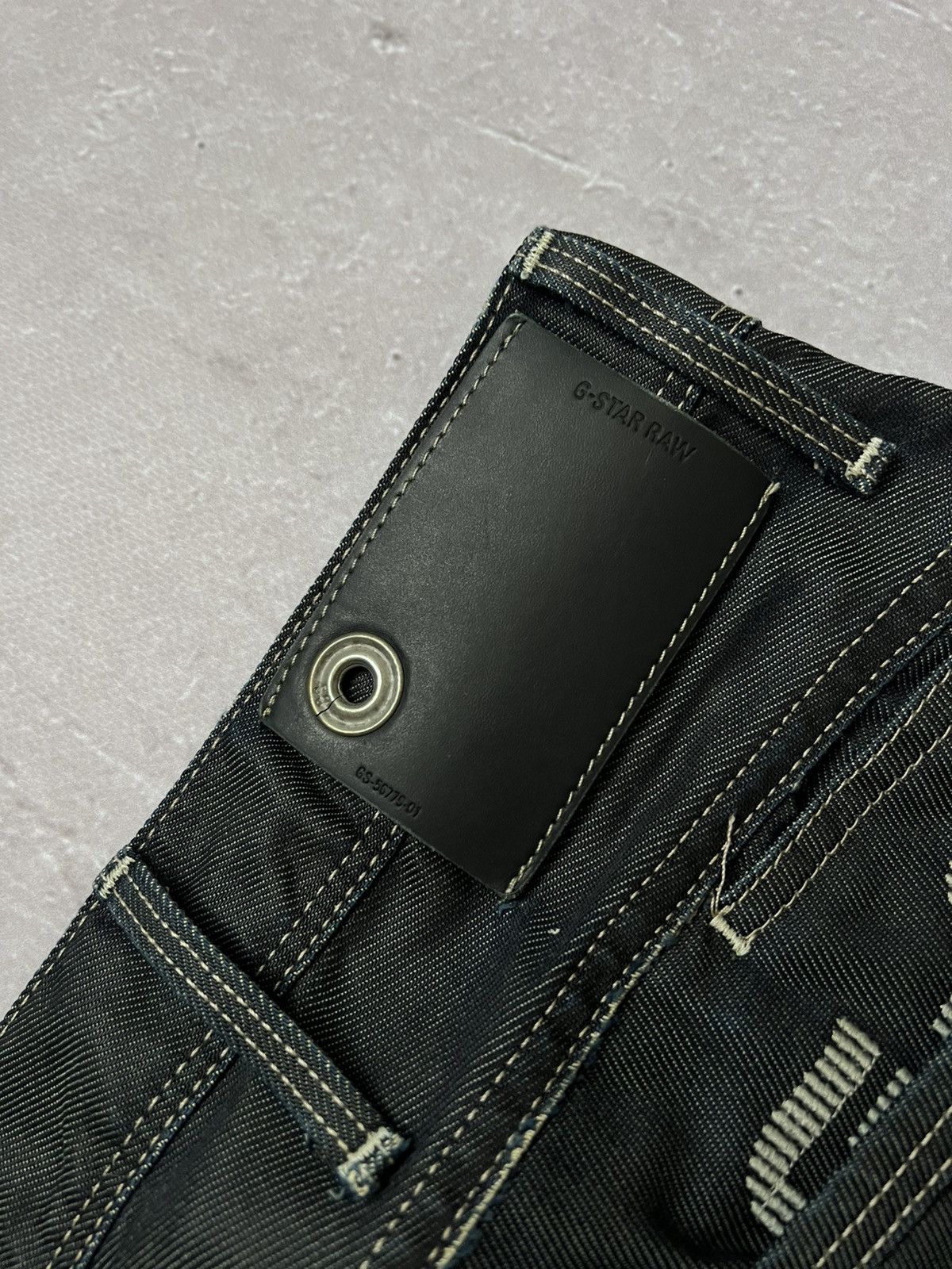 G-Star G Star Raw Jeans With Vintage Embroidery And Large Logo 36 Size US 36 / EU 52 - 4 Thumbnail