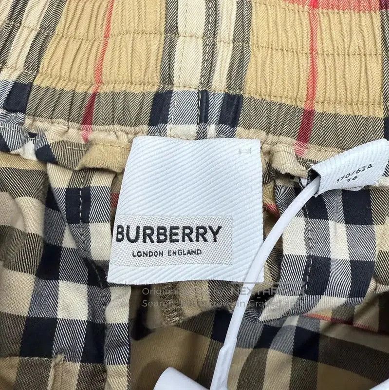 Burberry Burberry Color Blocked Cotton Casual Pants. Size 23" - 7 Thumbnail