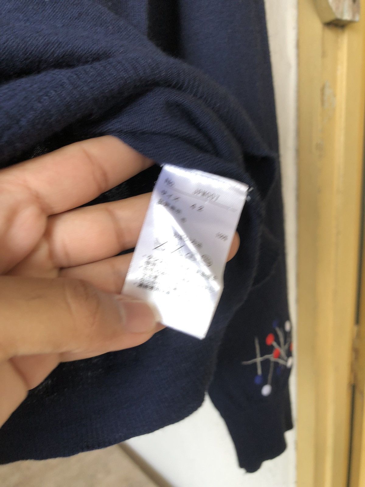 Jean Paul Gaultier Jean Paul Gaultier Blue Knit Wool Cardigan Sweater Size M / US 6-8 / IT 42-44 - 8 Thumbnail