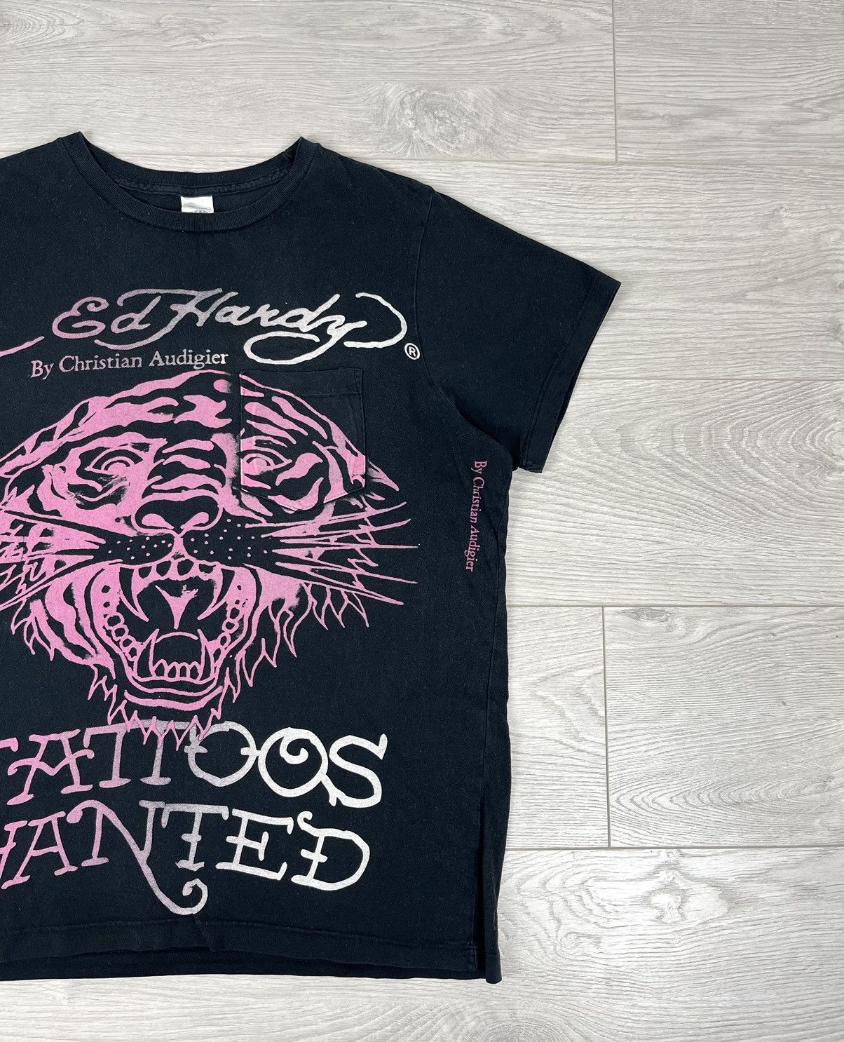 Ed Hardy Ed Hardy Christian Audigier Vintage Y2K Tattoo T Shirt Size US S / EU 44-46 / 1 - 3 Thumbnail