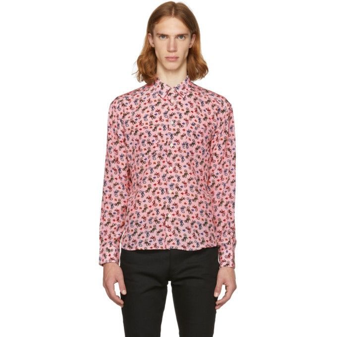 Saint Laurent Paris SAINT LAURENT dirt bike shirt Size US M / EU 48-50 / 2 - 2 Thumbnail