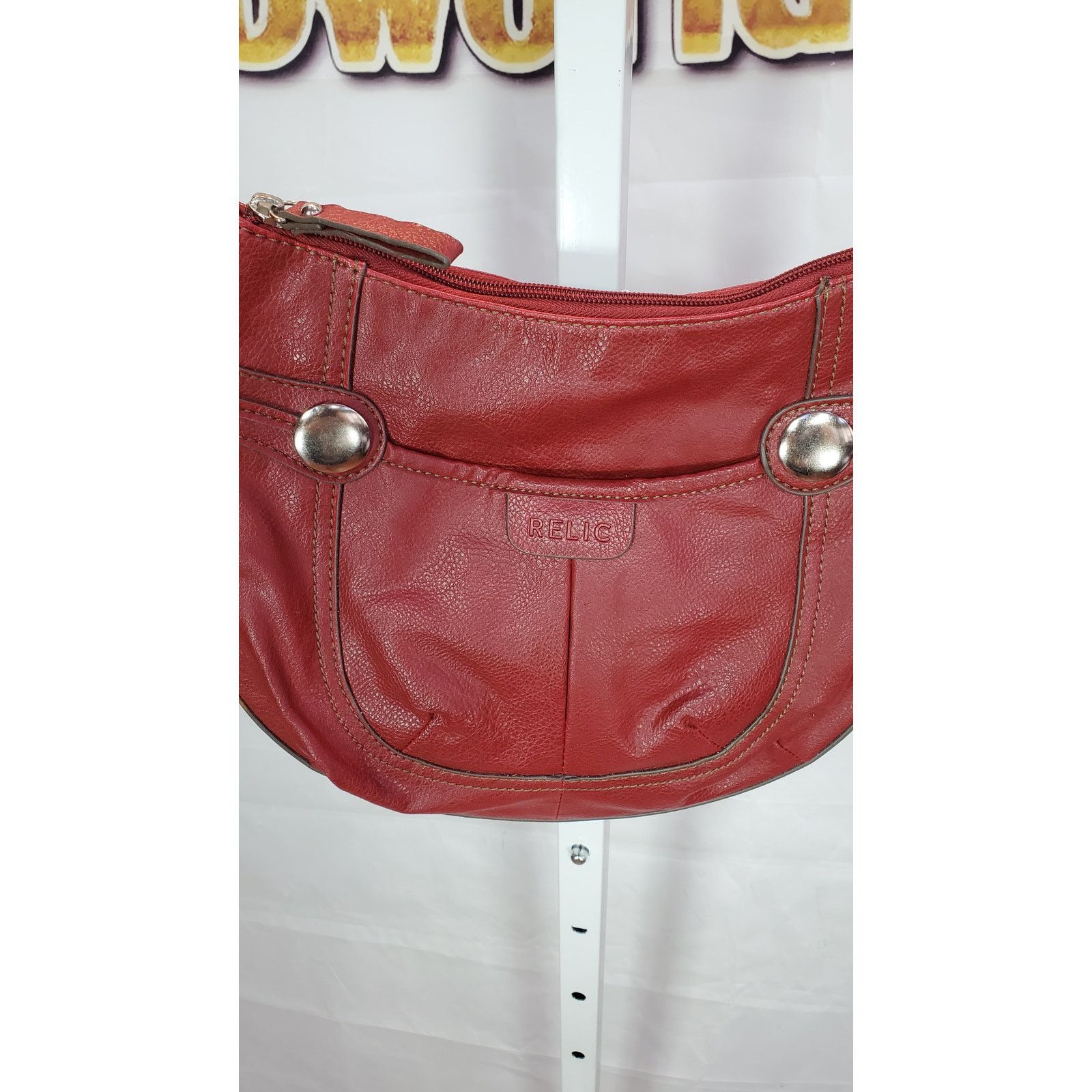 Relic Relic Red Crossbody Shoulder Purse Bag Size ONE SIZE - 5 Thumbnail