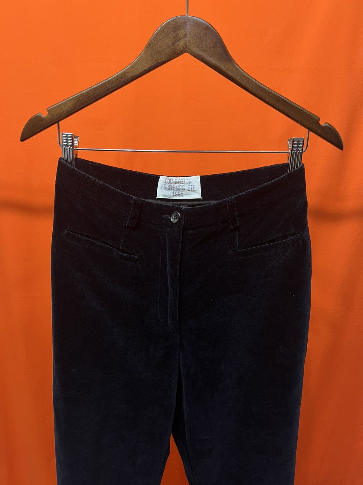 MARGIELA ARCHIVES P/E 1995 cotton velvet pants size 44