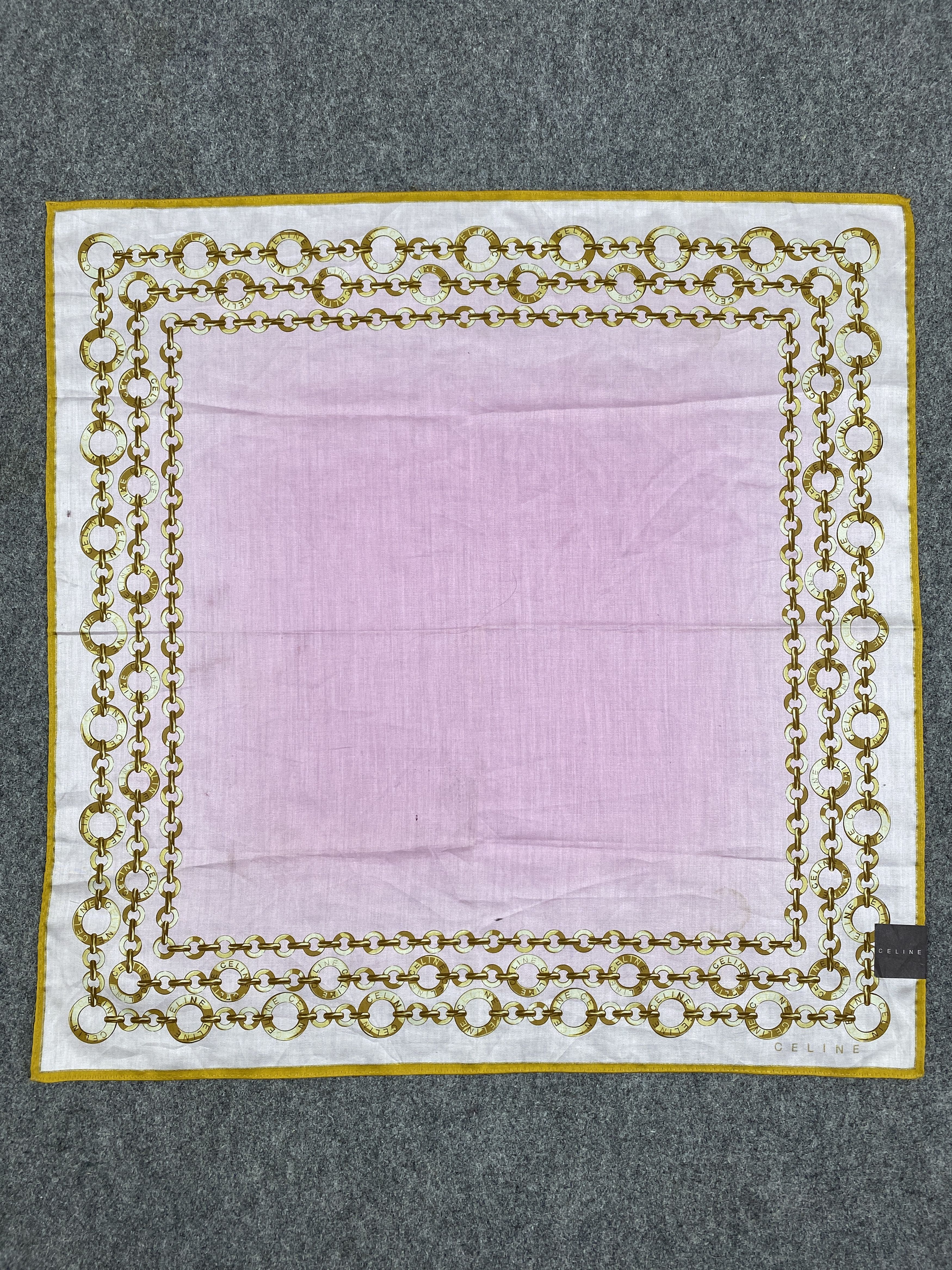 Celine Celine Handkerchief / Bandana / Neckerchief HKC0446 Size ONE SIZE - 5 Thumbnail