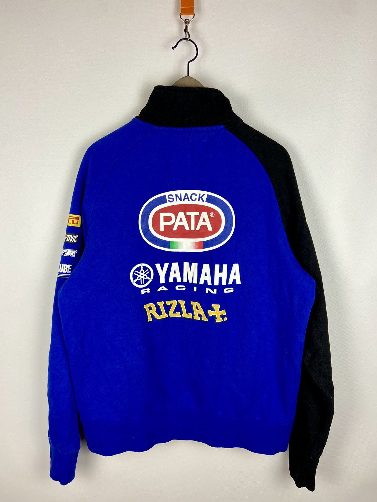 Vintage × Yamaha Yamaha Racing Rizla + Pata Snack Promo Jacket Cotton Mens Size US XL / EU 56 / 4 - 2 Thumbnail