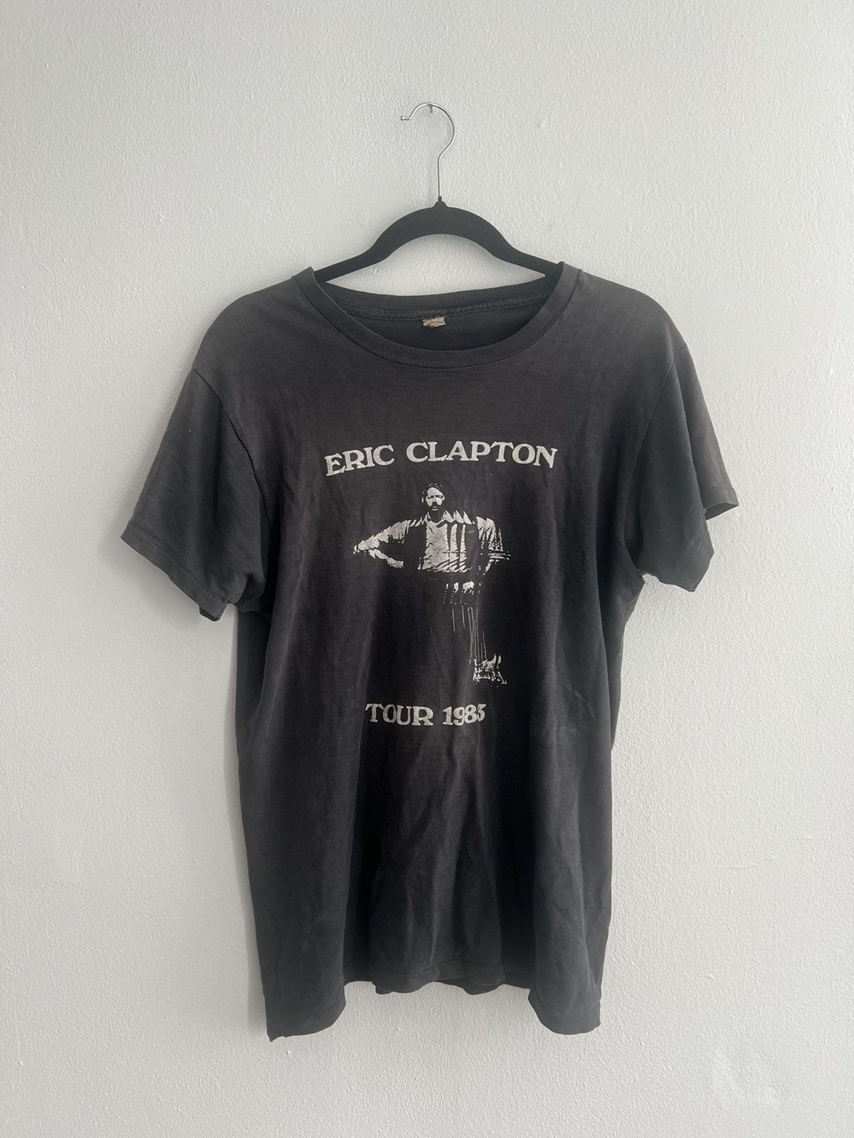 Camel × Vintage Eric Clapton 1983 World Tour tee (CAMEL SPONSORED) Size US M / EU 48-50 / 2 - 1 Thumbnail