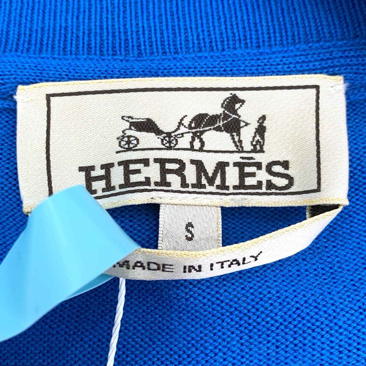 Hermes Hermès Suede/Blue Knit Zip Jacket Size US S / EU 44-46 / 1 - 5 Thumbnail