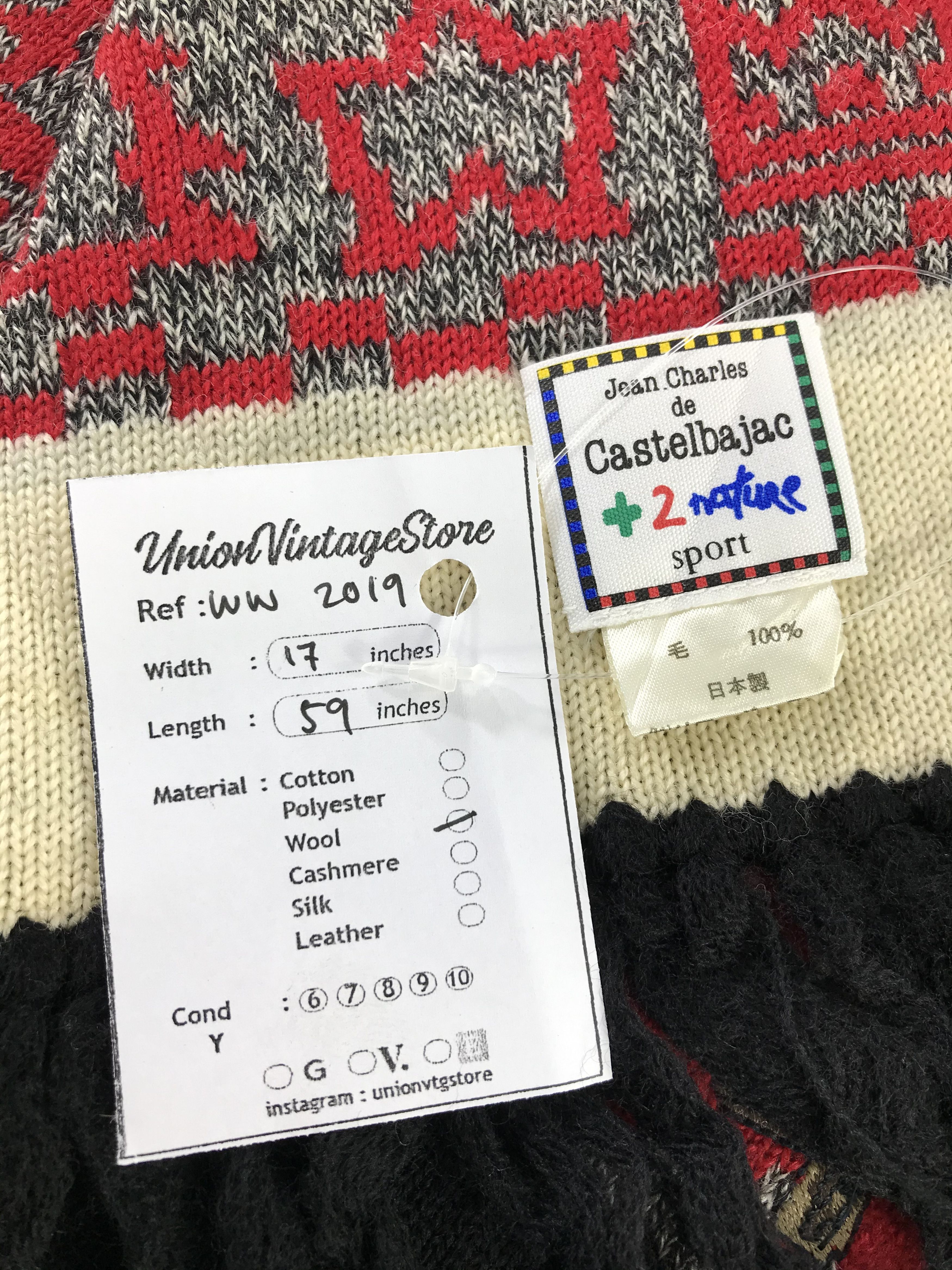 Jean Charles De Castelbajac Jean Charles De Castelbajac Scarf / Muffler / Neckwear Size ONE SIZE - 4 Thumbnail