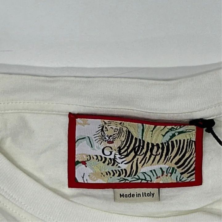 Gucci Gucci Tiger Print Loose Short Sleeve T-shirt-2507 Size XS / US 0-2 / IT 36-38 - 3 Thumbnail
