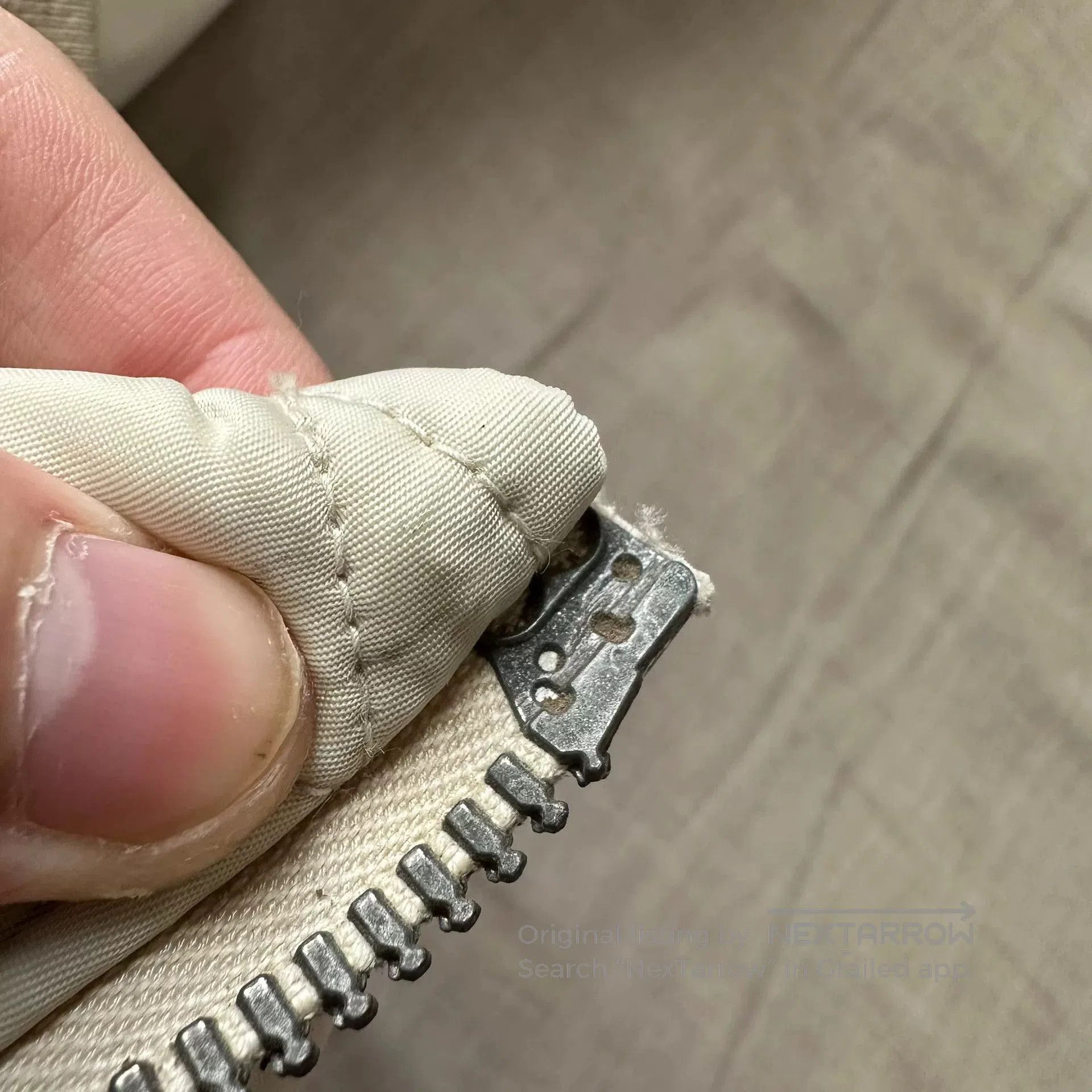 Visvim visvim thorson ma1 jacket in beige. Size US S / EU 44-46 / 1 - 9 Thumbnail