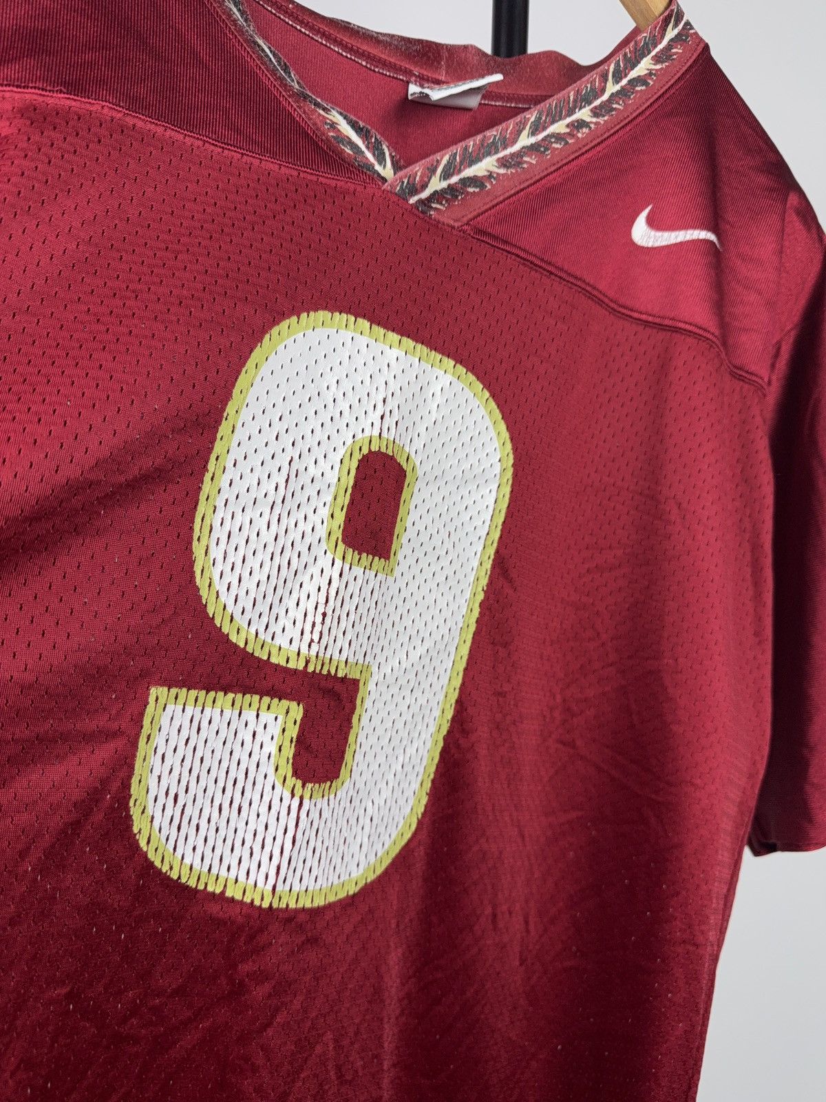 Nike Nike USA Florida State Seminoles #9 Vintage Football Jersey Size US L / EU 52-54 / 3 - 7 Thumbnail