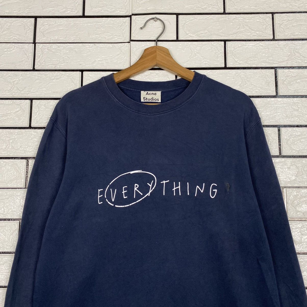 Acne Studios 🔥JUMPER STADIUM SWEATSHIRT ACNE STUDIOS EVERYTHING SPELL Size US S / EU 44-46 / 1 - 3 Thumbnail