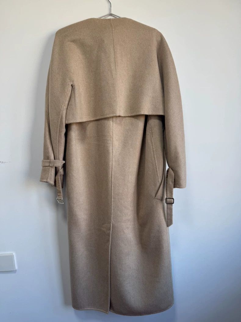 Max Mara Max Mara Solid Long Sleeve Long Large Size L / US 10 / IT 46 - 2 Thumbnail