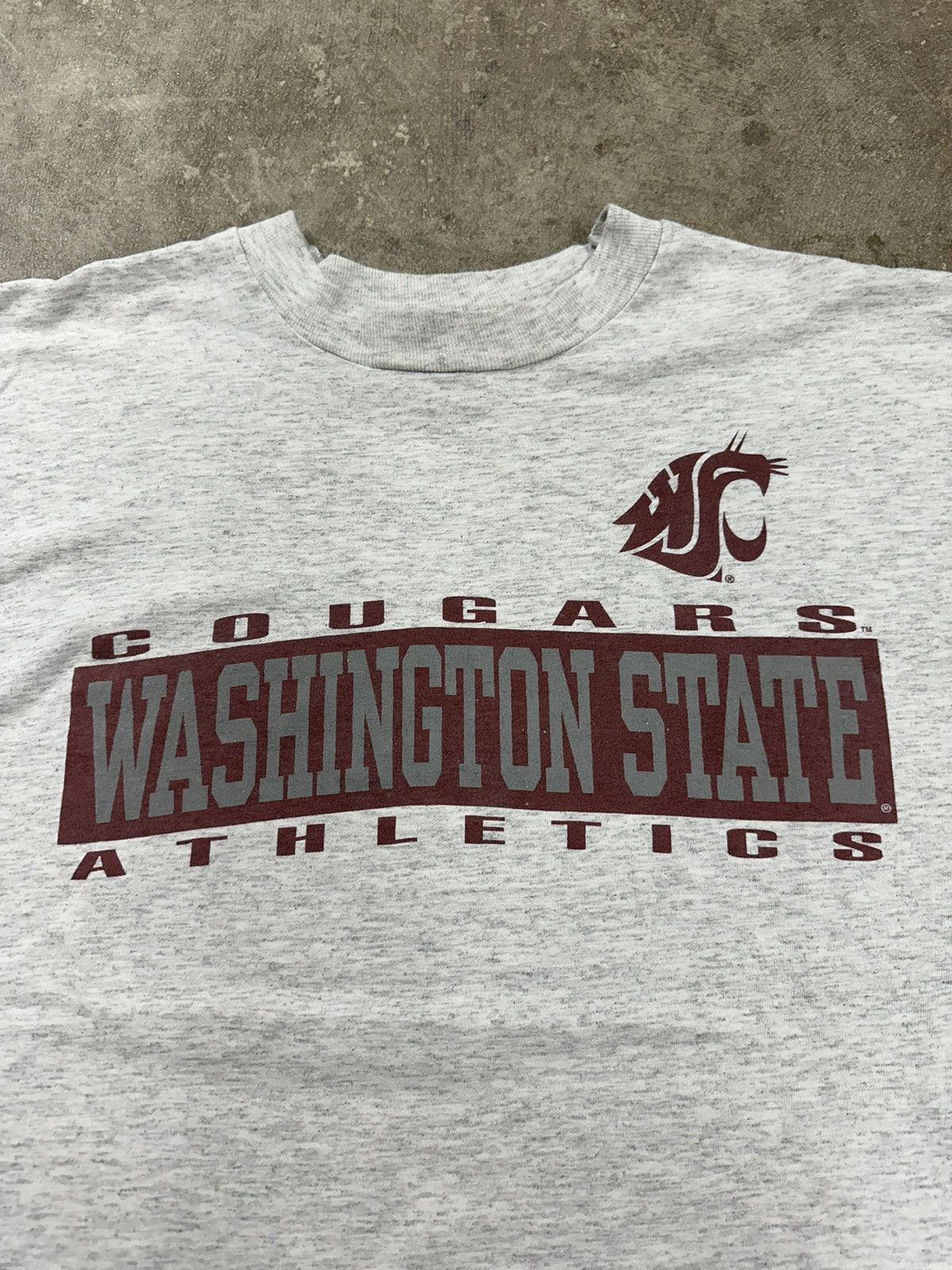 Salem Sportswear Vintage 90s Salem Washington State Cougars Collegiate Shirt Size US XL / EU 56 / 4 - 4 Thumbnail