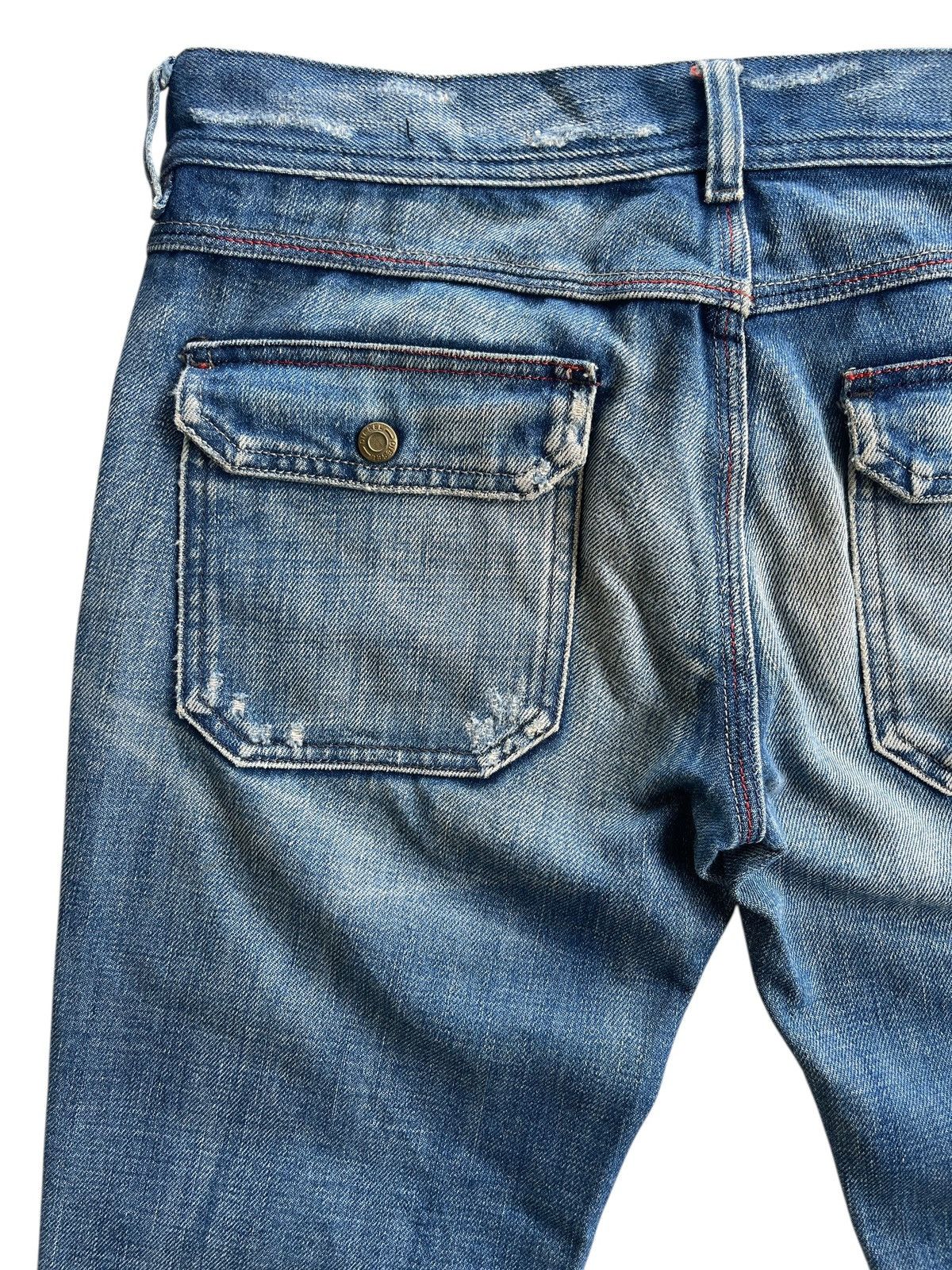 Diesel Diesel Distressed Flared Denim Size 29" - 9 Thumbnail